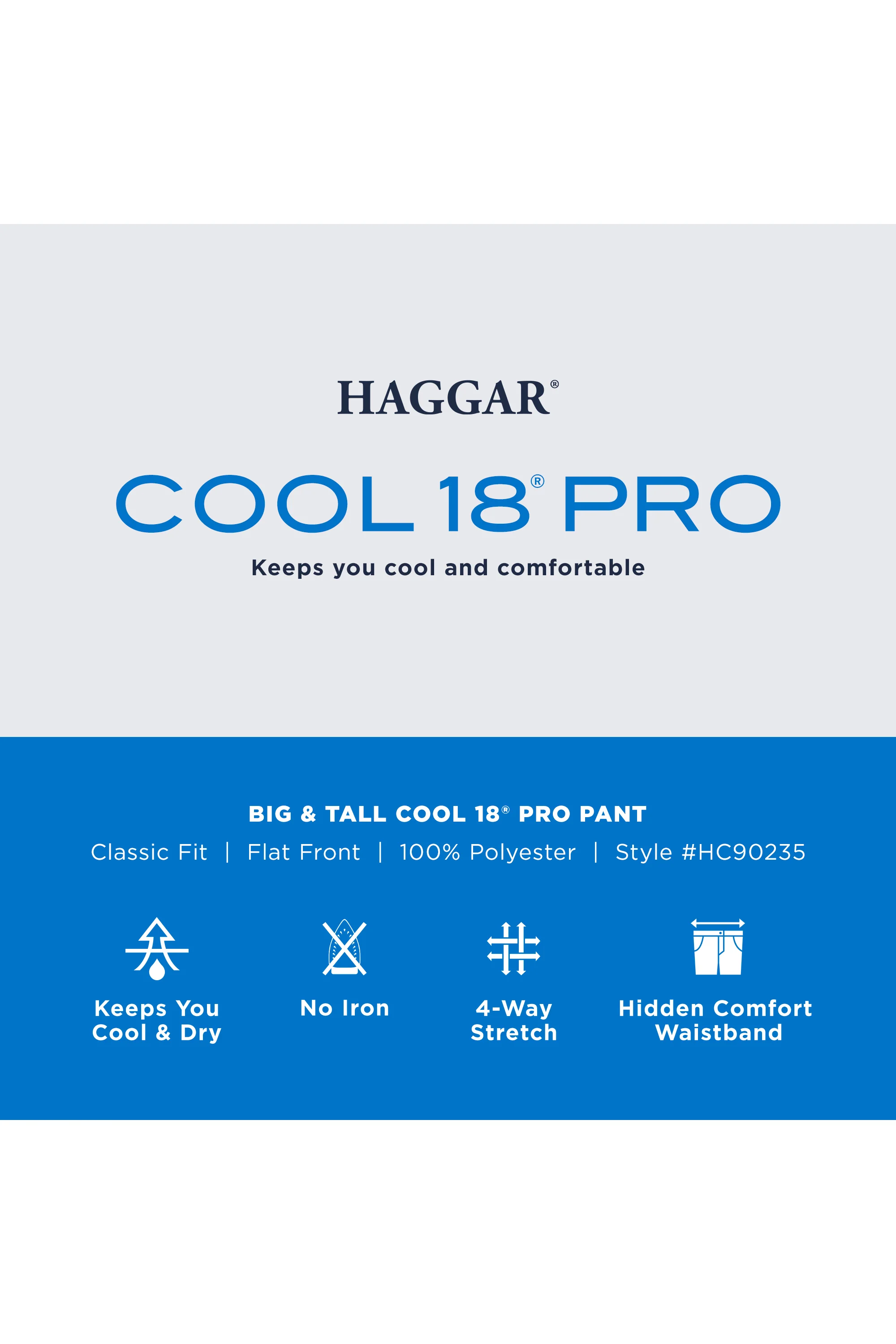 Big & Tall Cool 18® Pro Pant - Image 9
