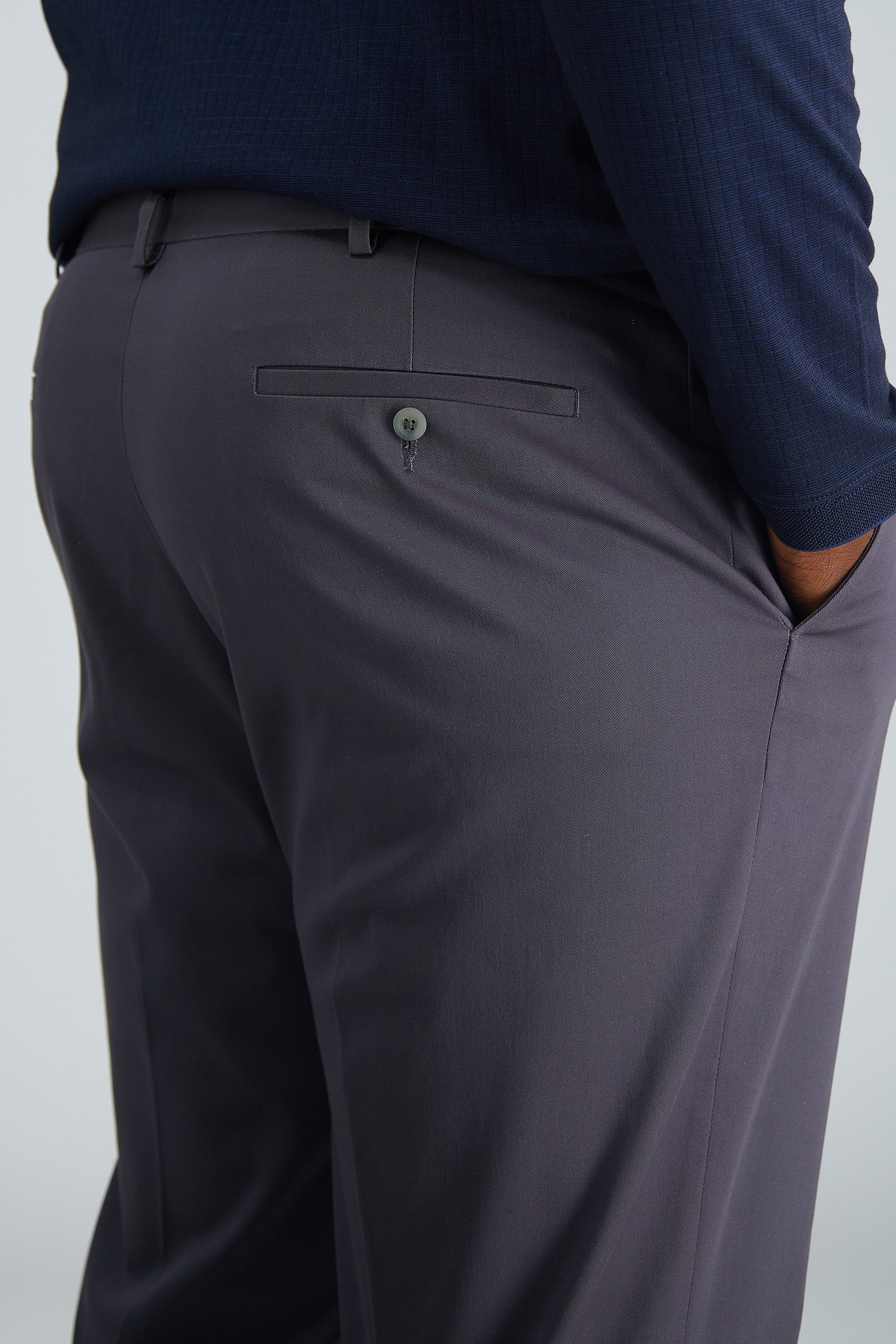 Big & Tall Iron Free Premium Khaki - Image 5