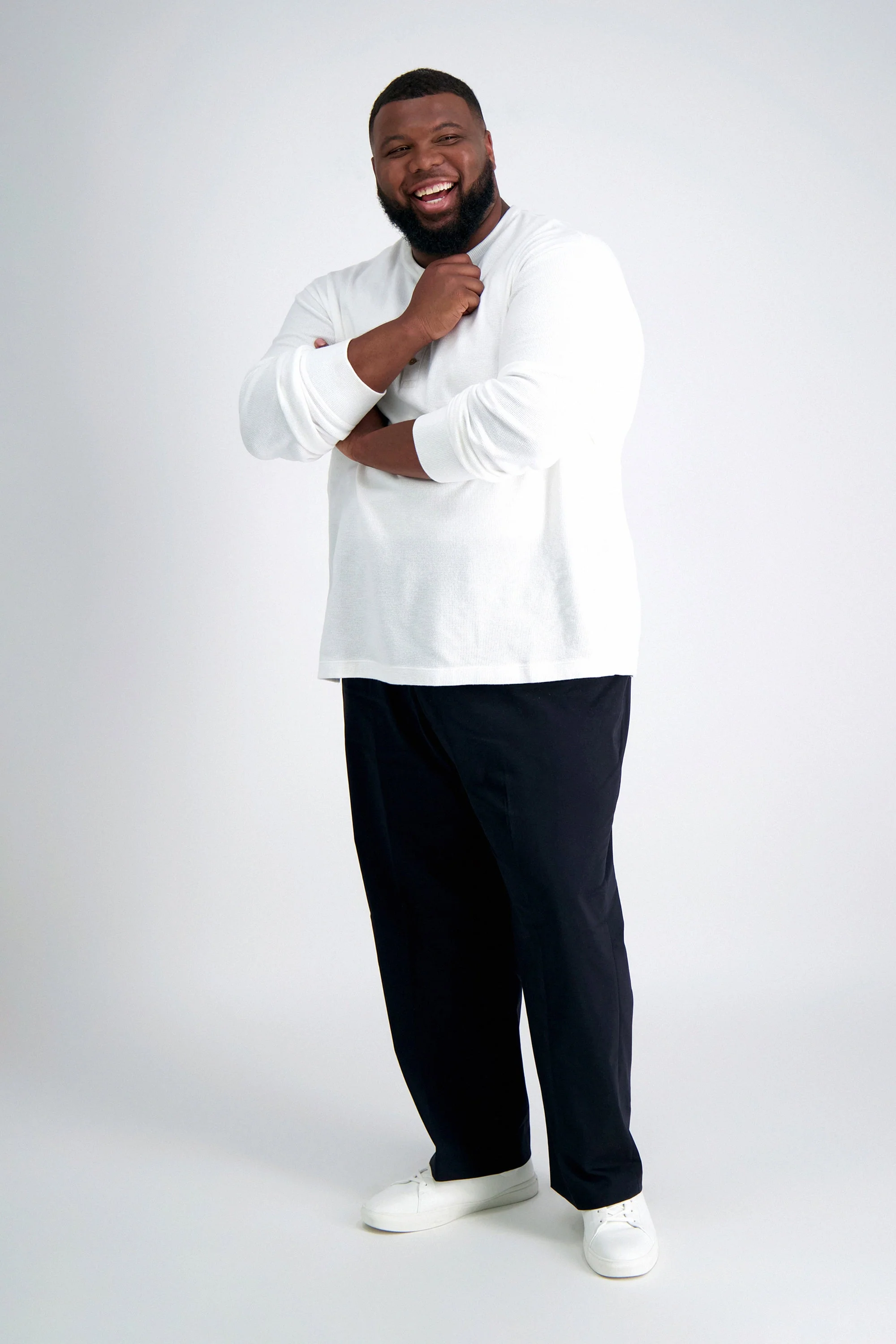 Big & Tall Iron Free Premium Khaki - Image 6