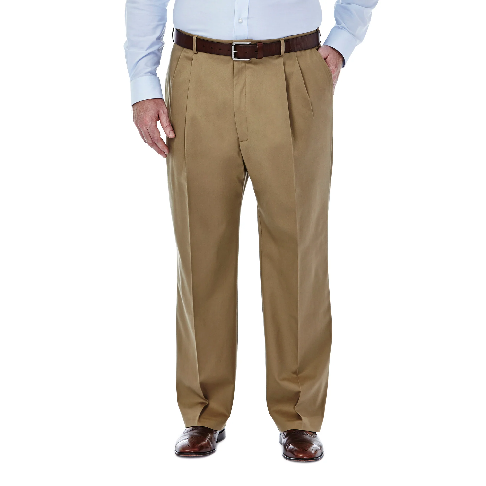 Big & Tall Premium No Iron Khaki - Image 18