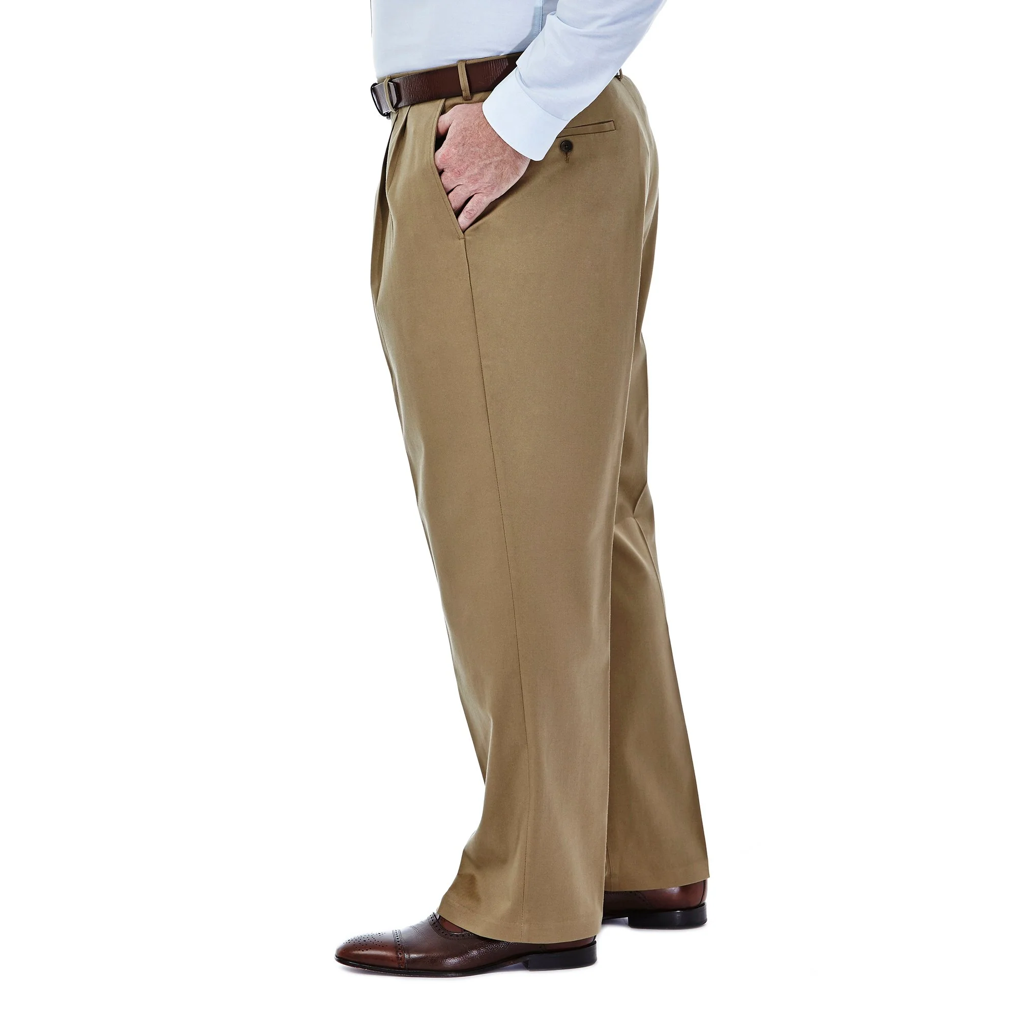 Big & Tall Premium No Iron Khaki - Image 19