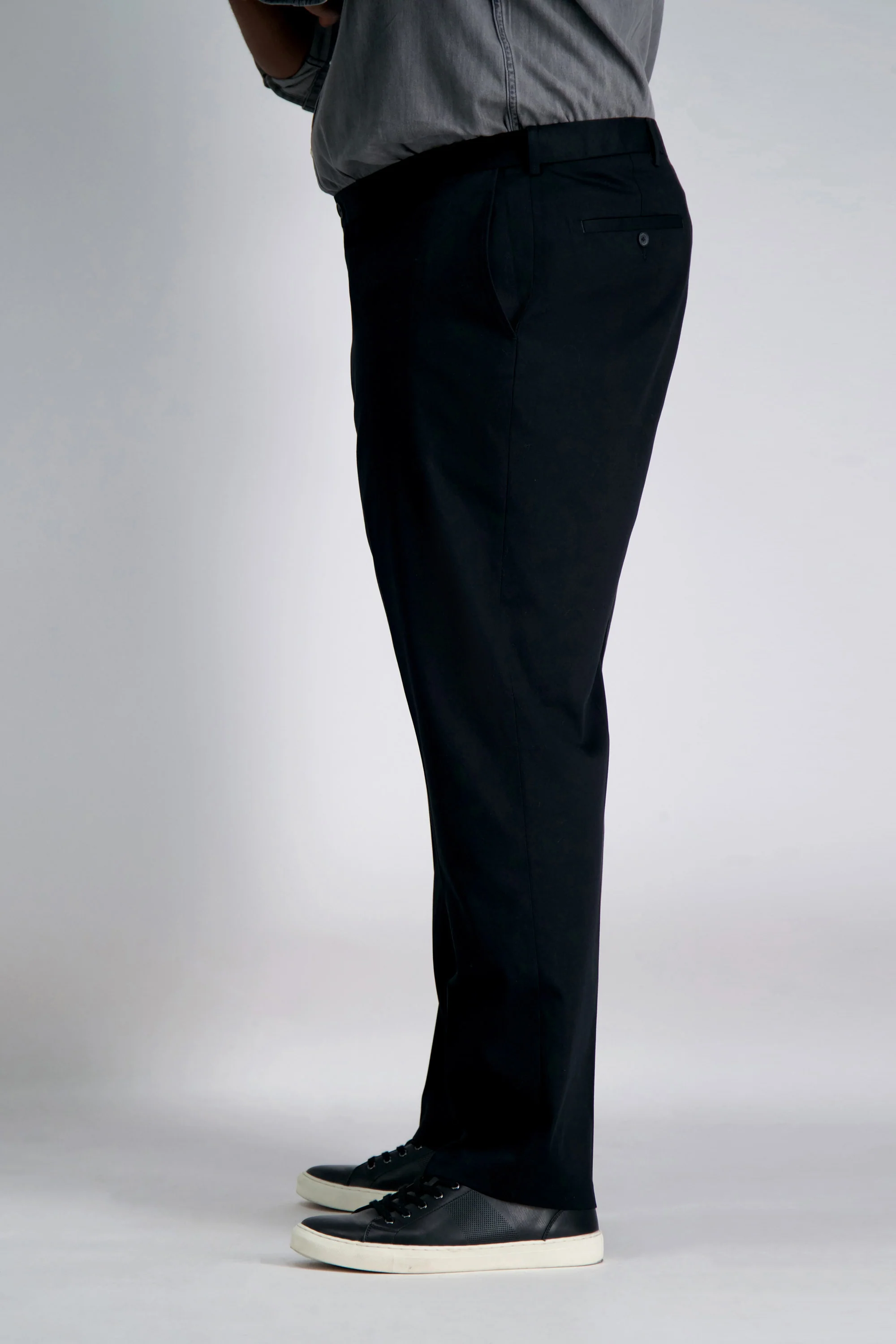 Big & Tall Premium No Iron Khaki - Image 10