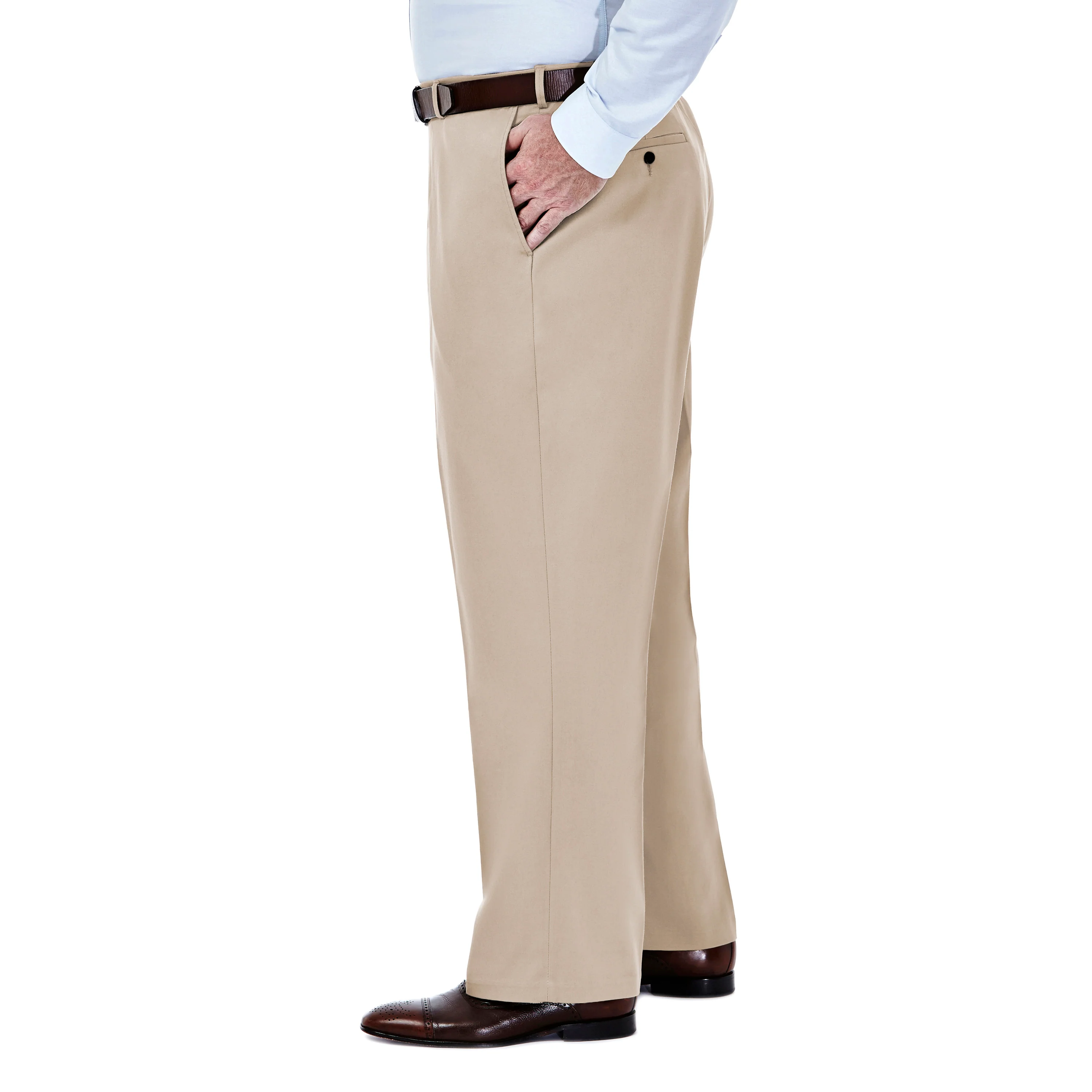 Big & Tall Premium No Iron Khaki - Image 24
