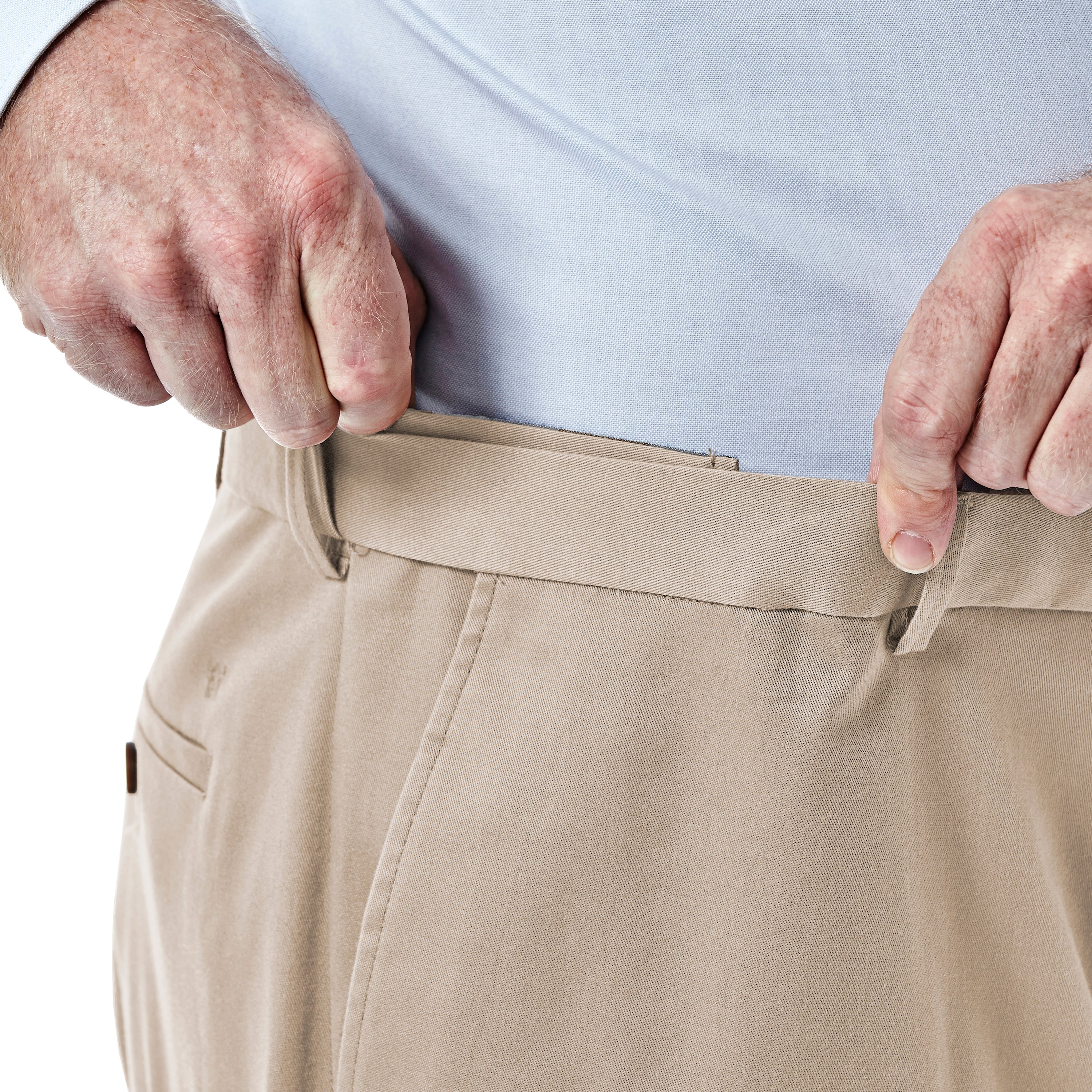 Big & Tall Premium No Iron Khaki - Image 28