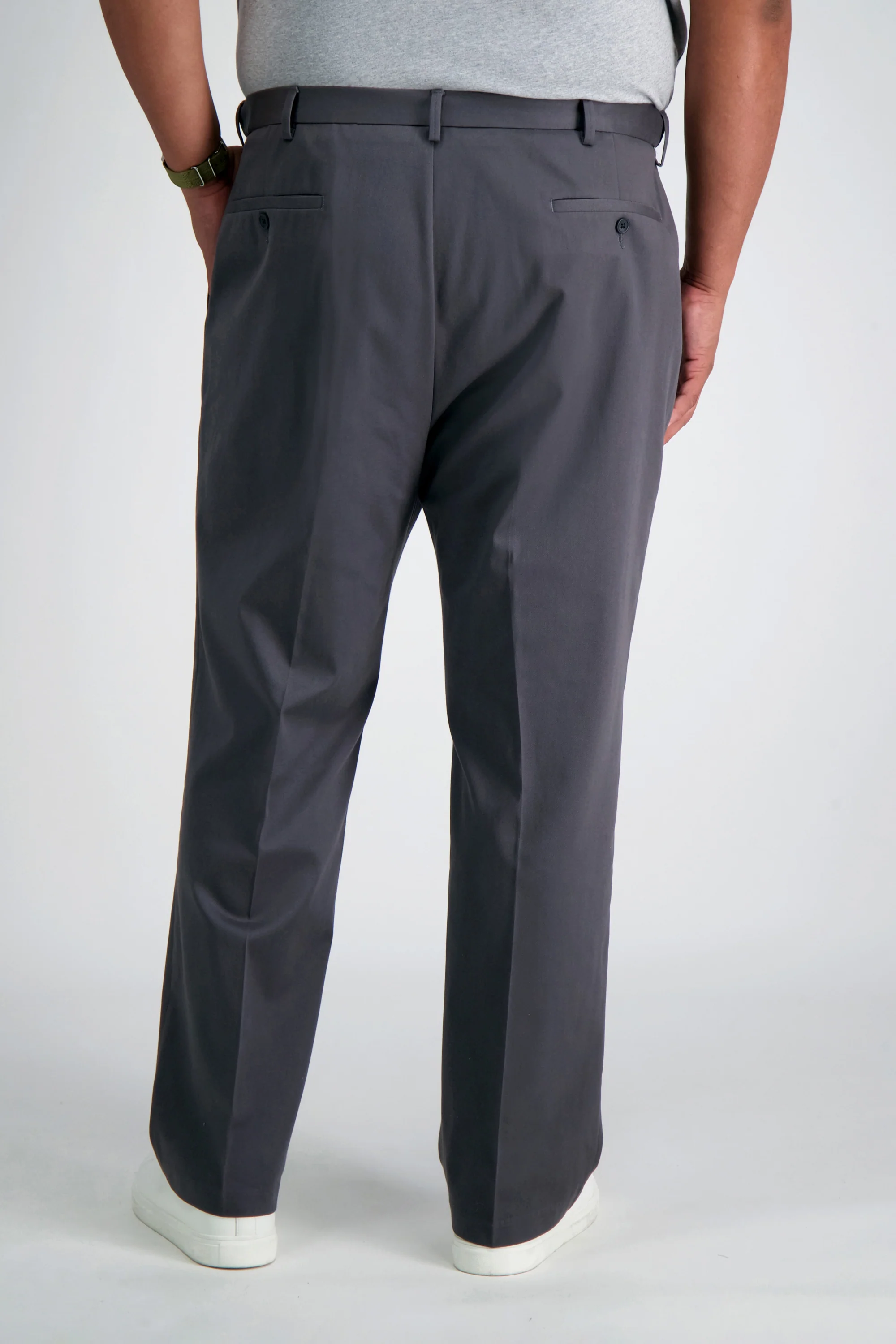 Big & Tall Premium No Iron Khaki - Image 4