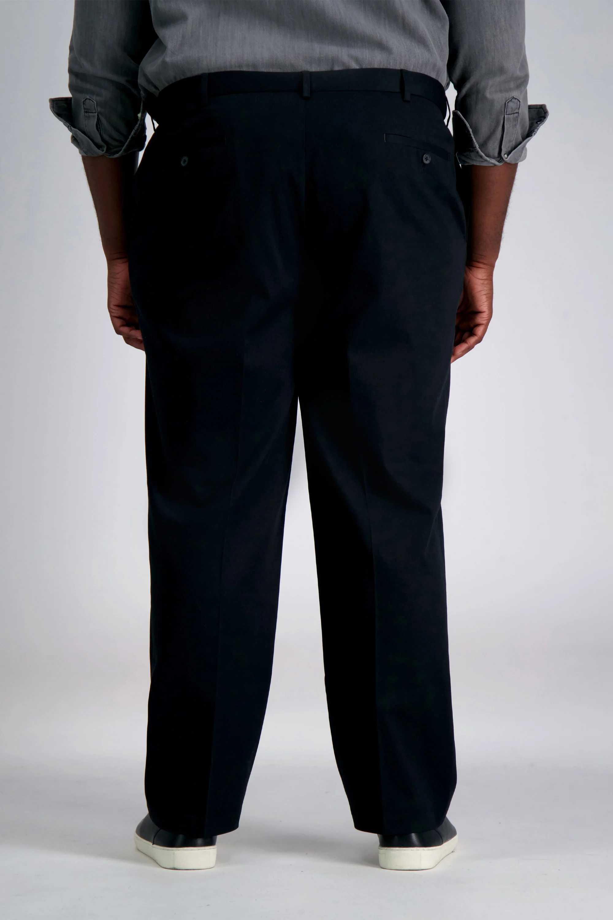 Big & Tall Premium No Iron Khaki - Image 9