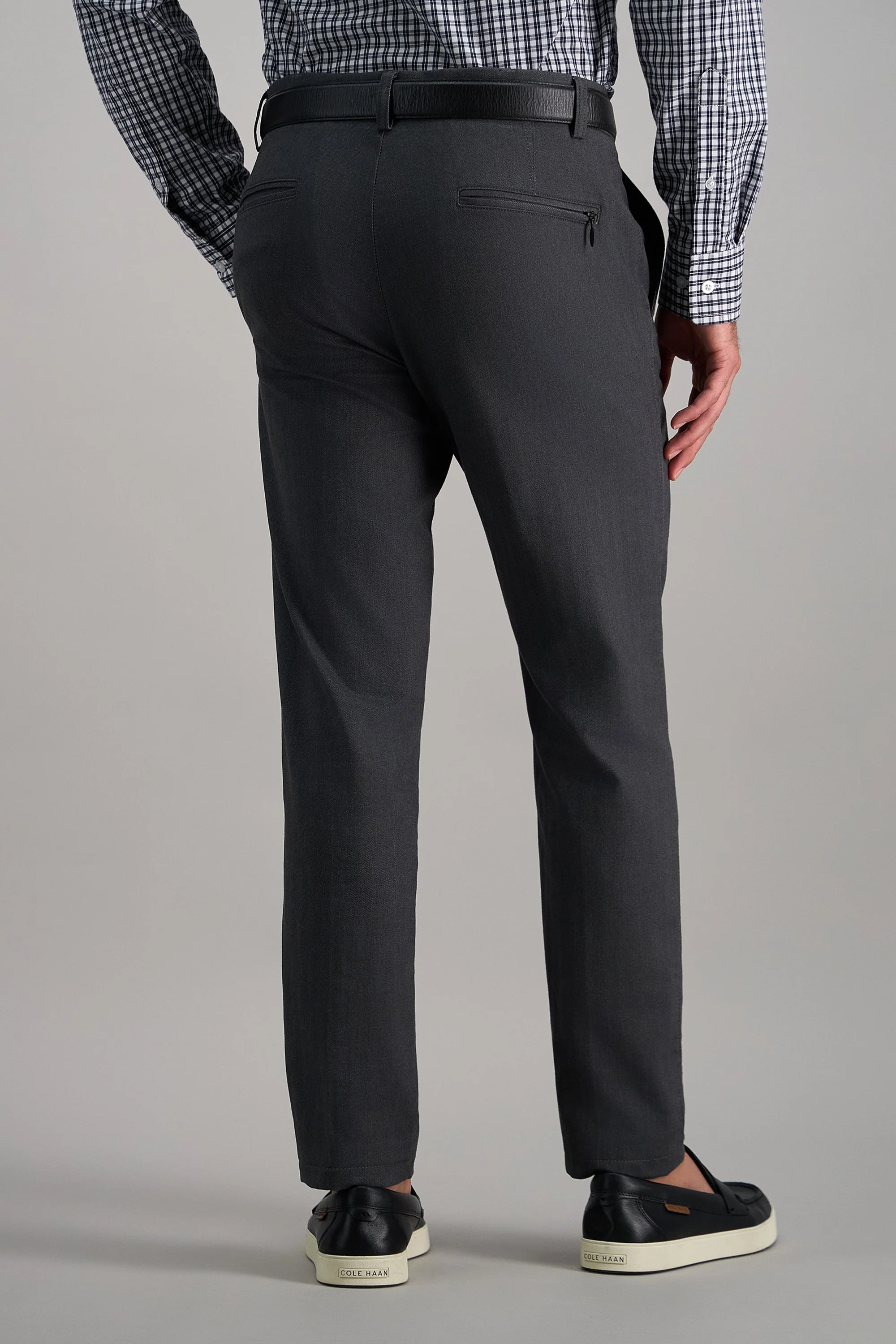 Haggar® Modern Stretch Herringbone Pant - Image 9