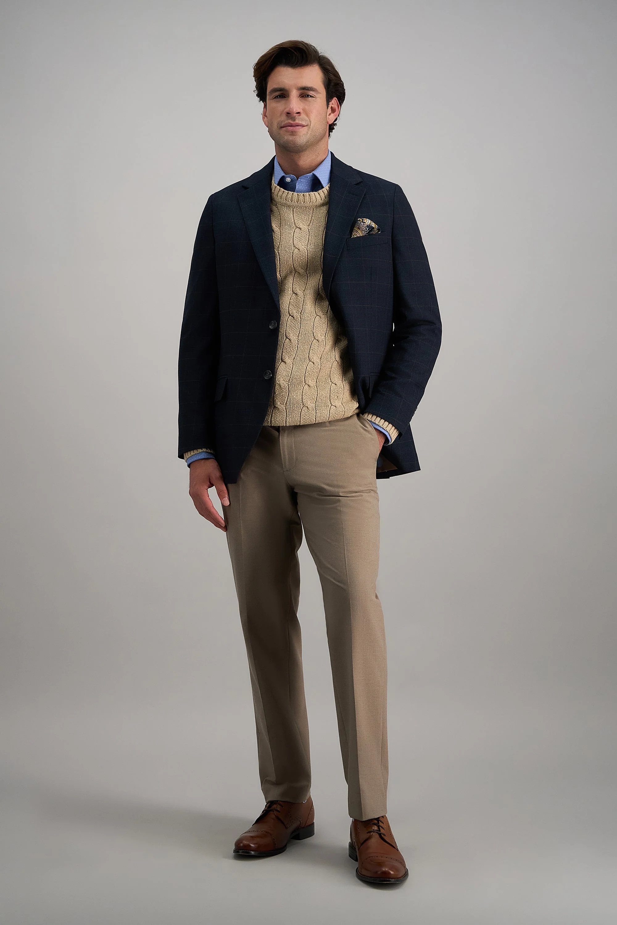 J.M. Haggar Flannel Dress Pant - Image 3