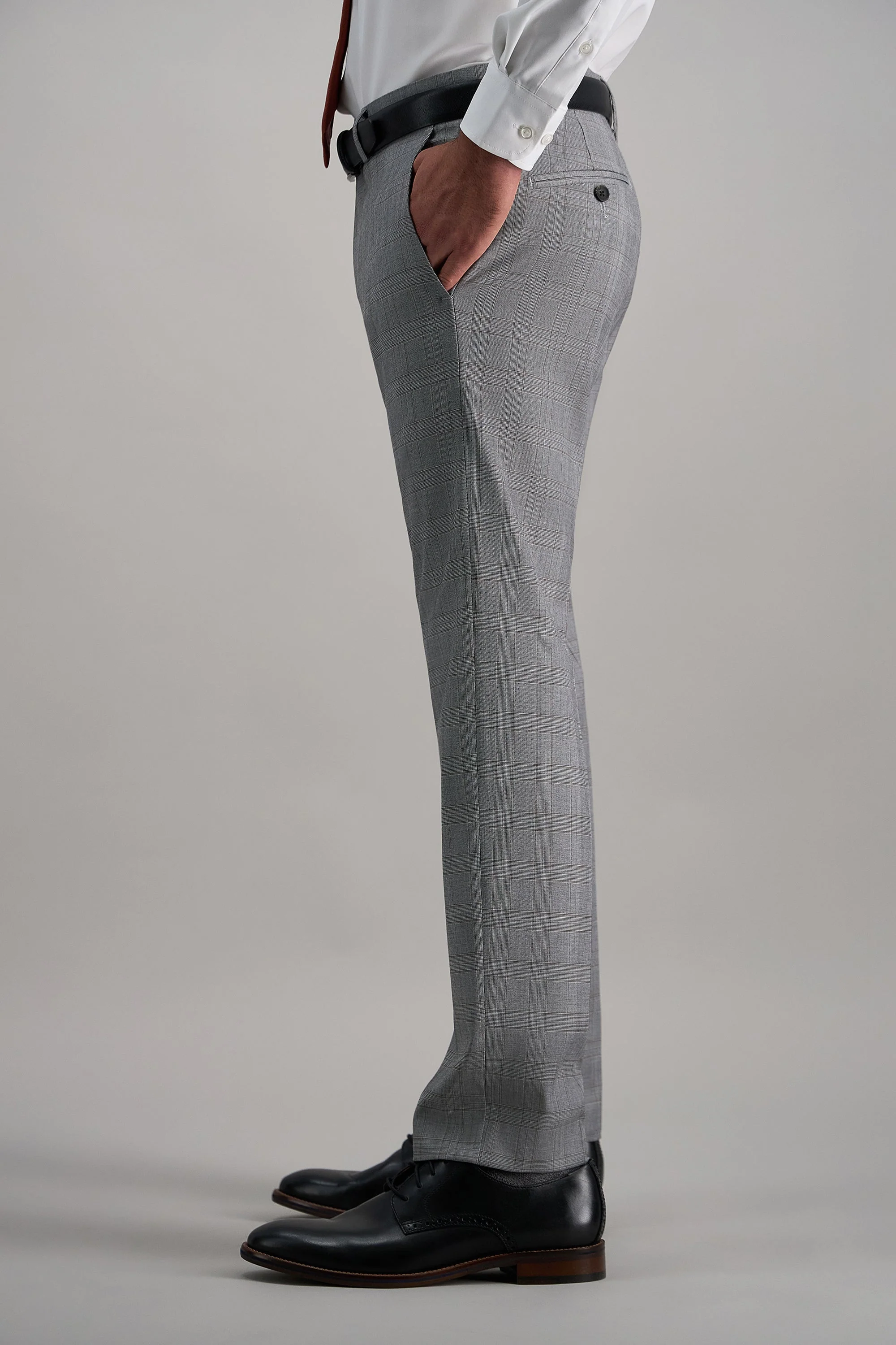 J.M. Haggar Glen Plaid Sharkskin Suit Pant - Image 4