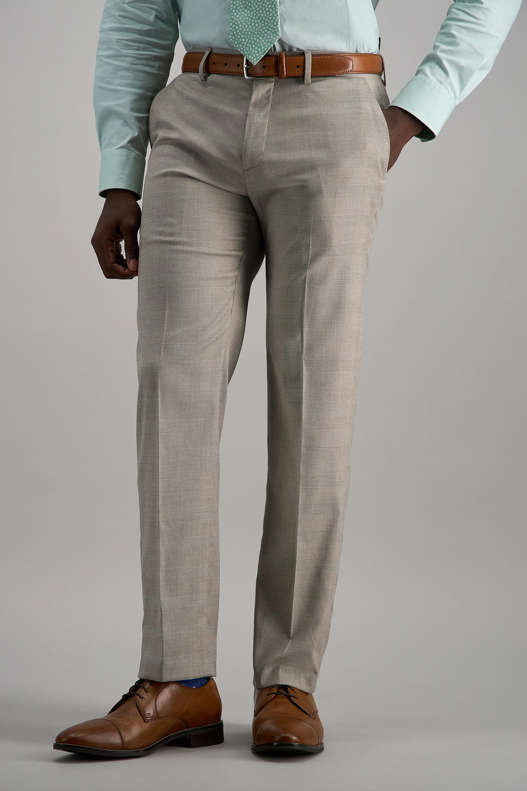 J.M. Haggar Medium Glen Plaid Suit Pant - Image 5
