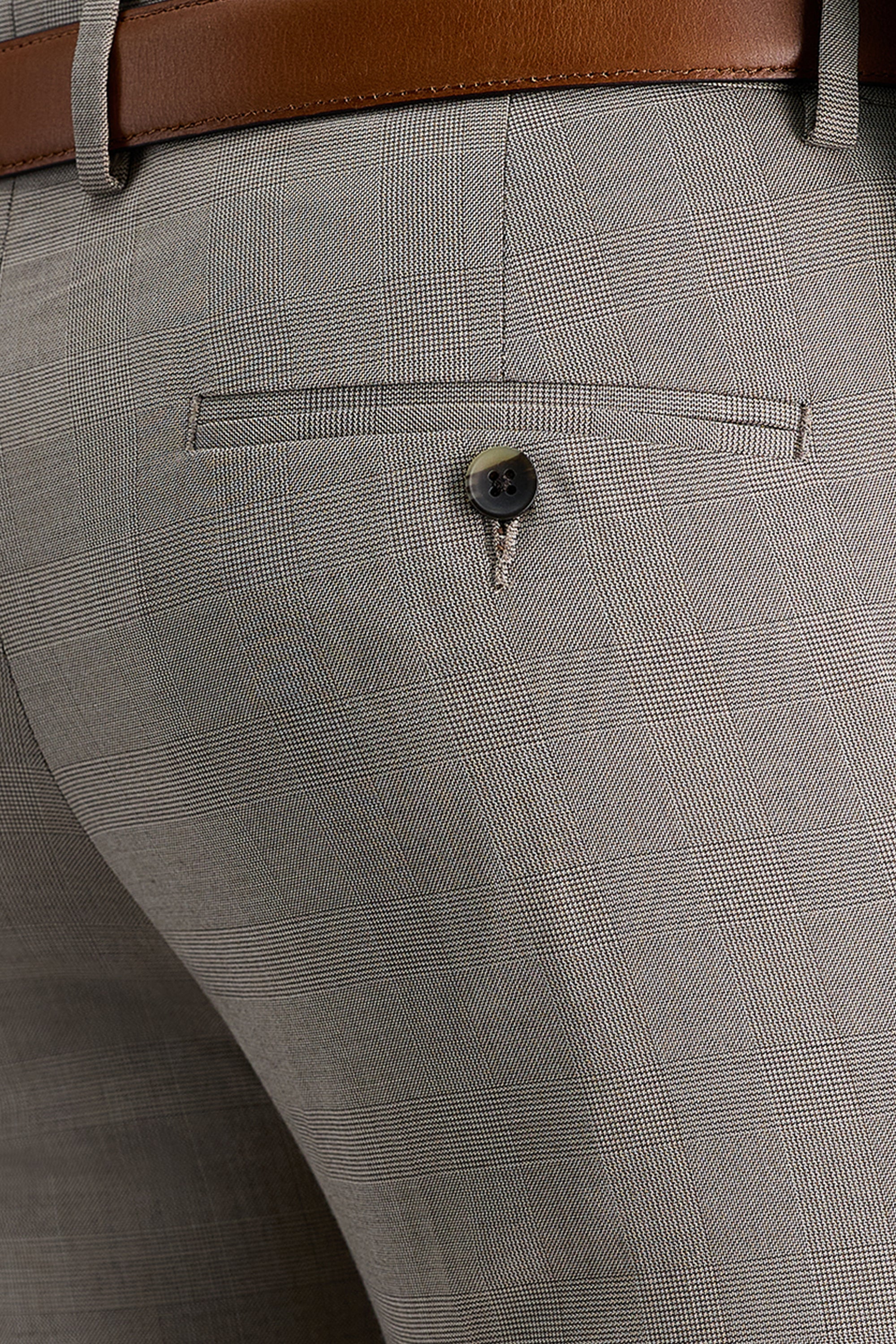 J.M. Haggar Medium Glen Plaid Suit Pant - Image 6