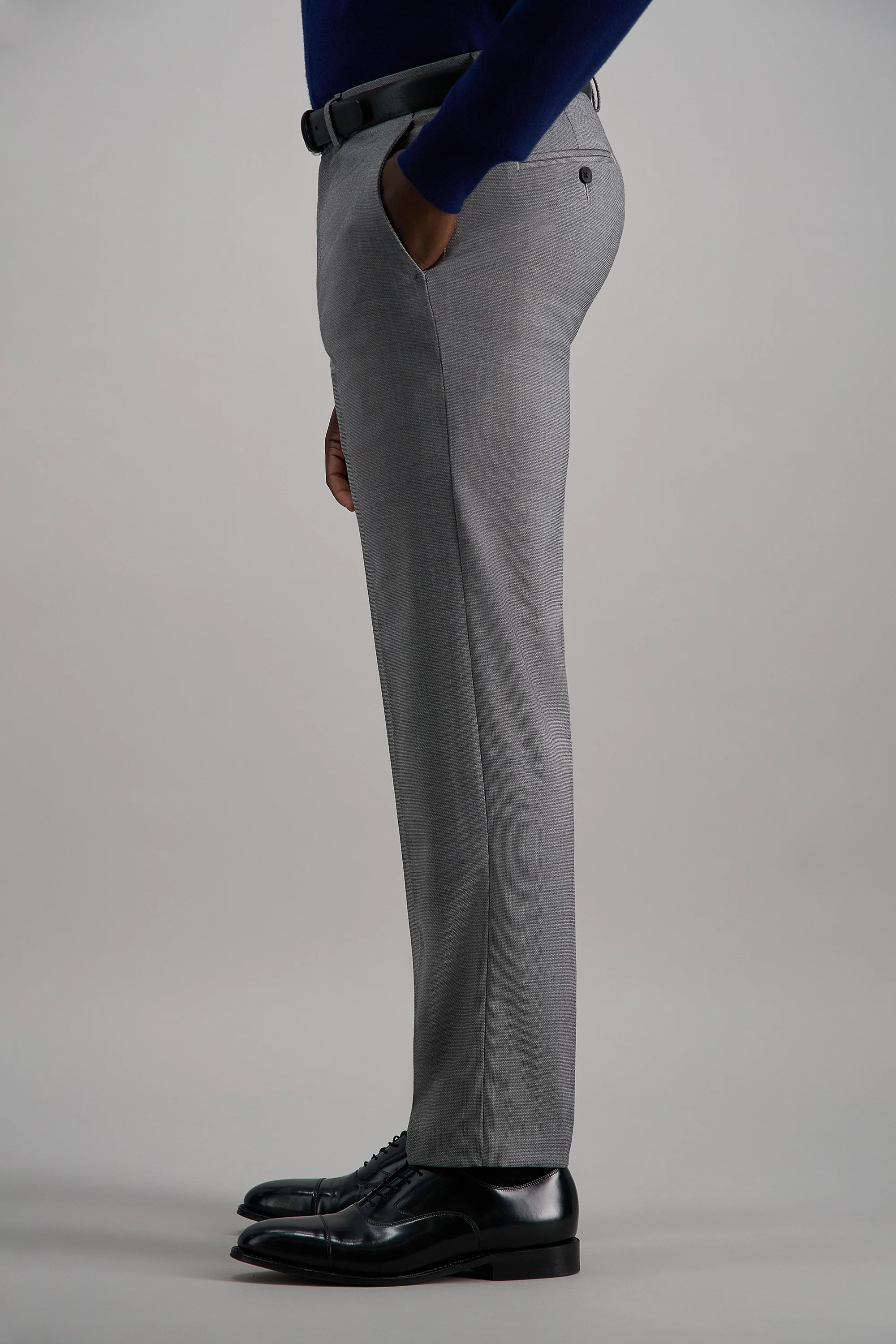 J.M. Haggar Micro Dobby Suit Pant - Image 4