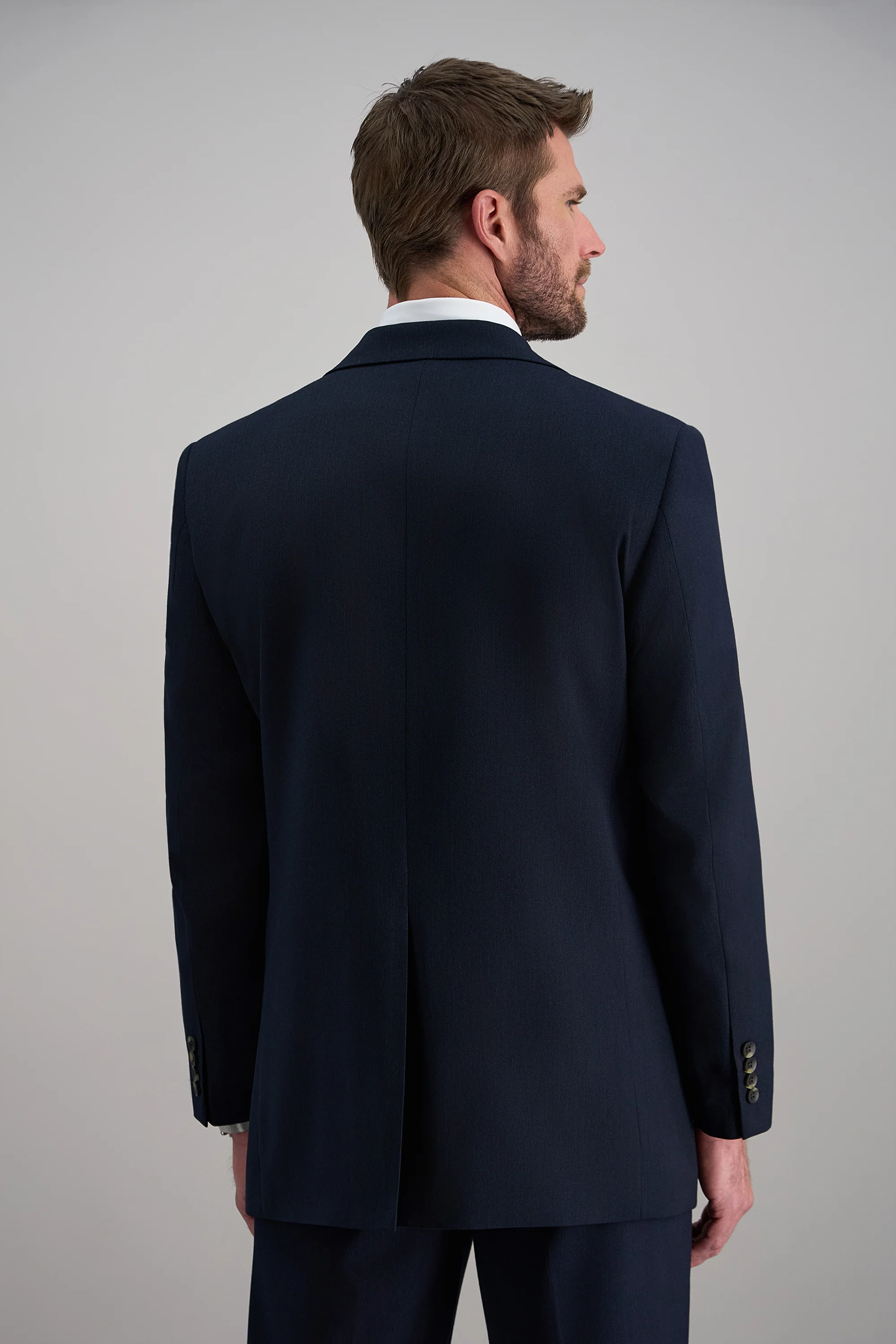 J.M. Haggar Herringbone Windowpane Suit Separates - Image 4