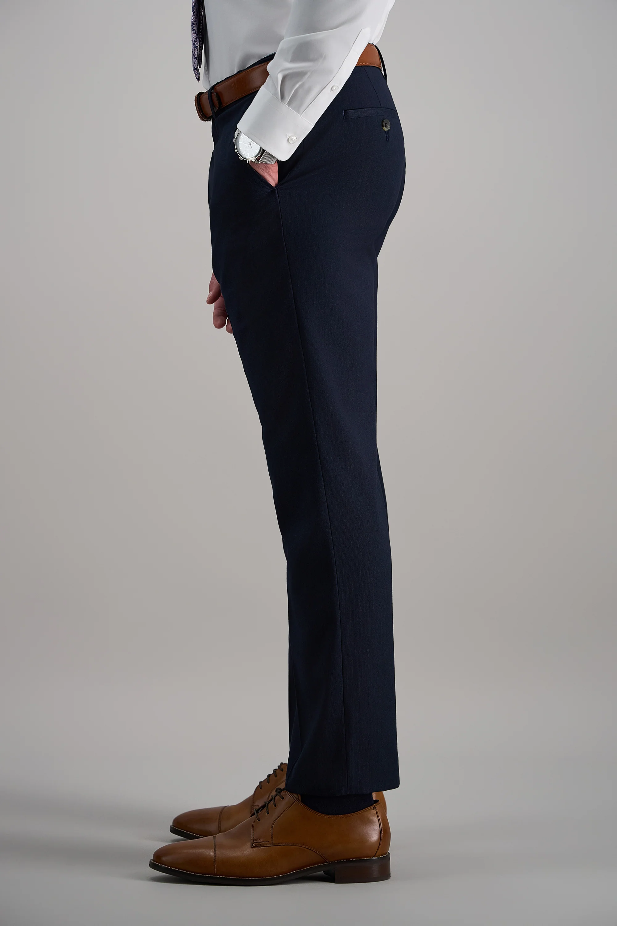 J.M. Haggar Herringbone Windowpane Suit Separates - Image 8