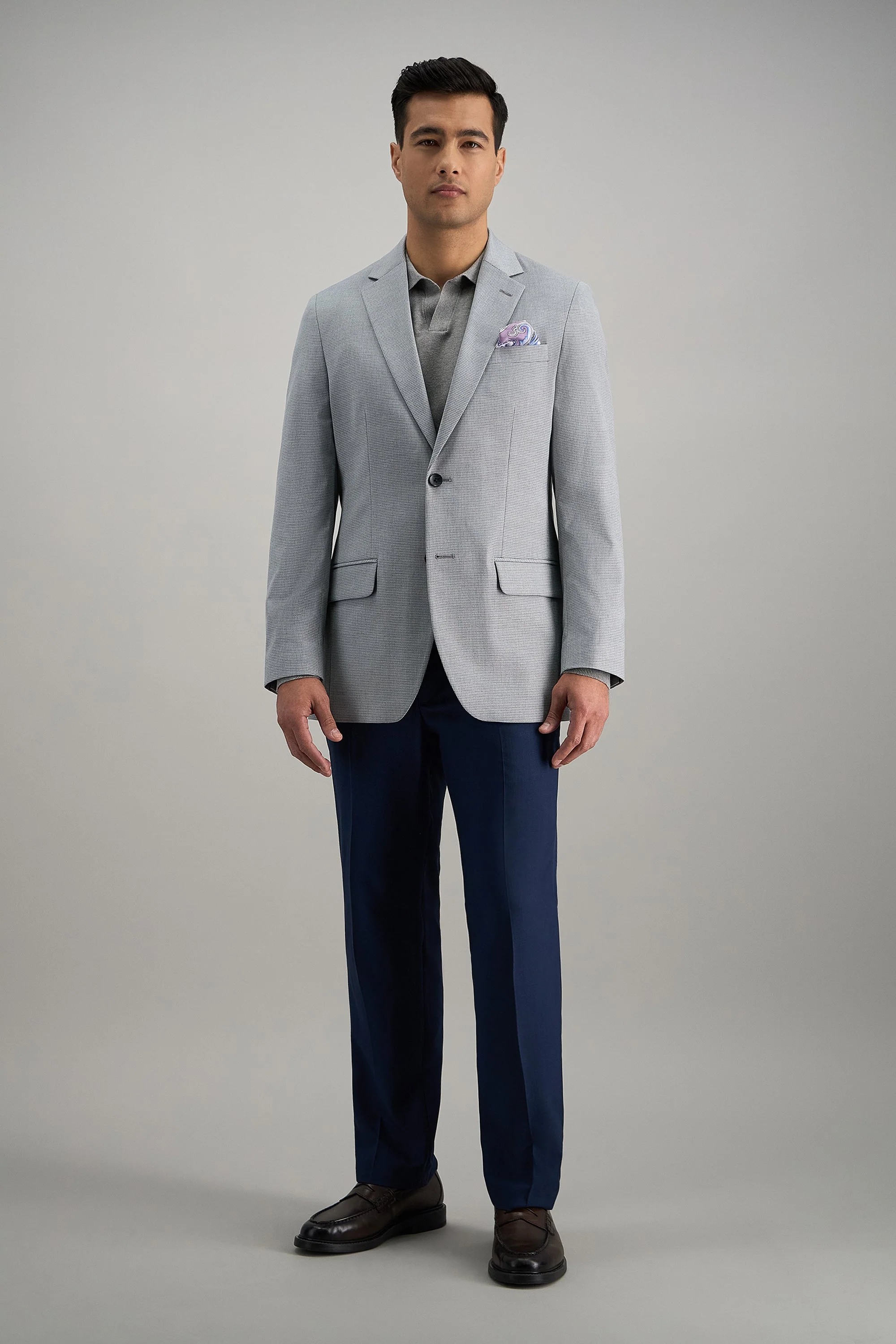 J.M. Haggar Mini Dobby Sport Coat - Image 3