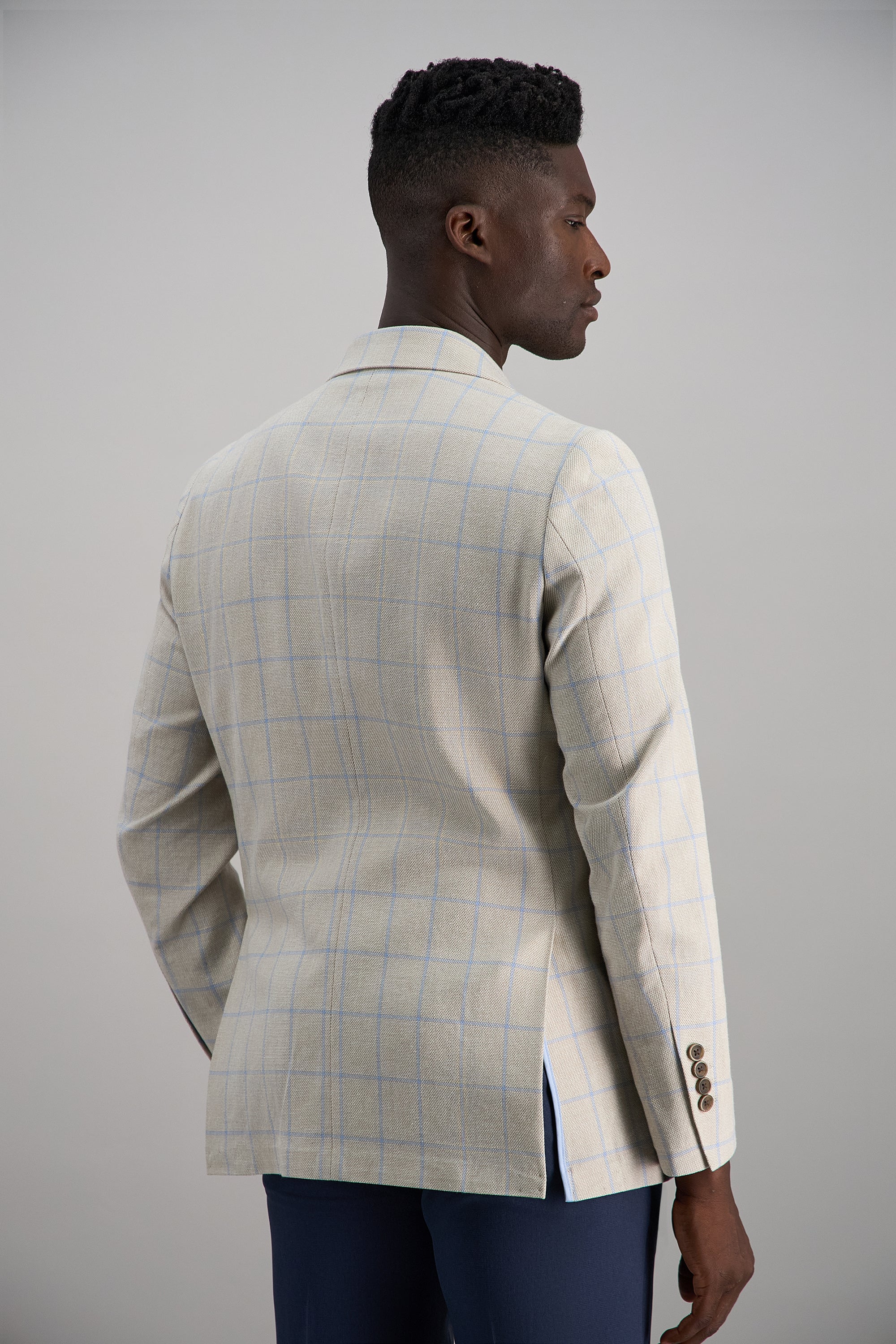 J.M. Haggar Premium Windowpane Blazer - Image 3