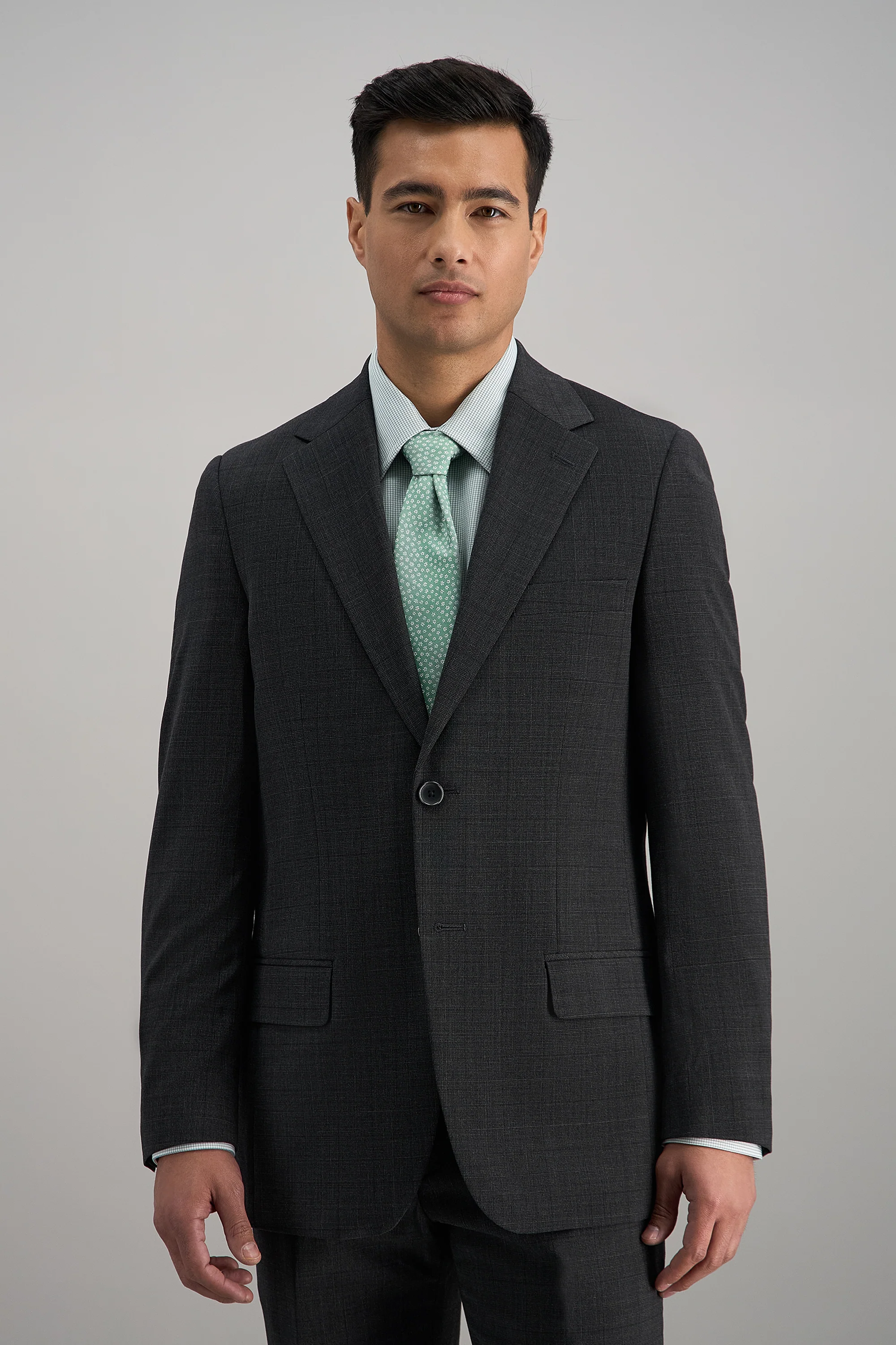 J.M. Haggar Wool Windowpane Suit Separates - Image 3