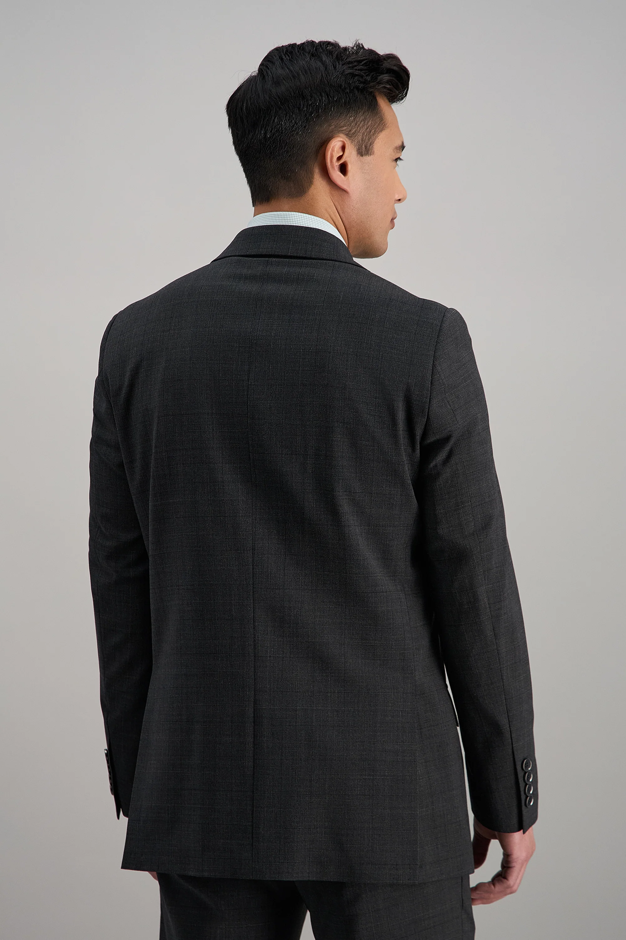 J.M. Haggar Wool Windowpane Suit Separates - Image 4