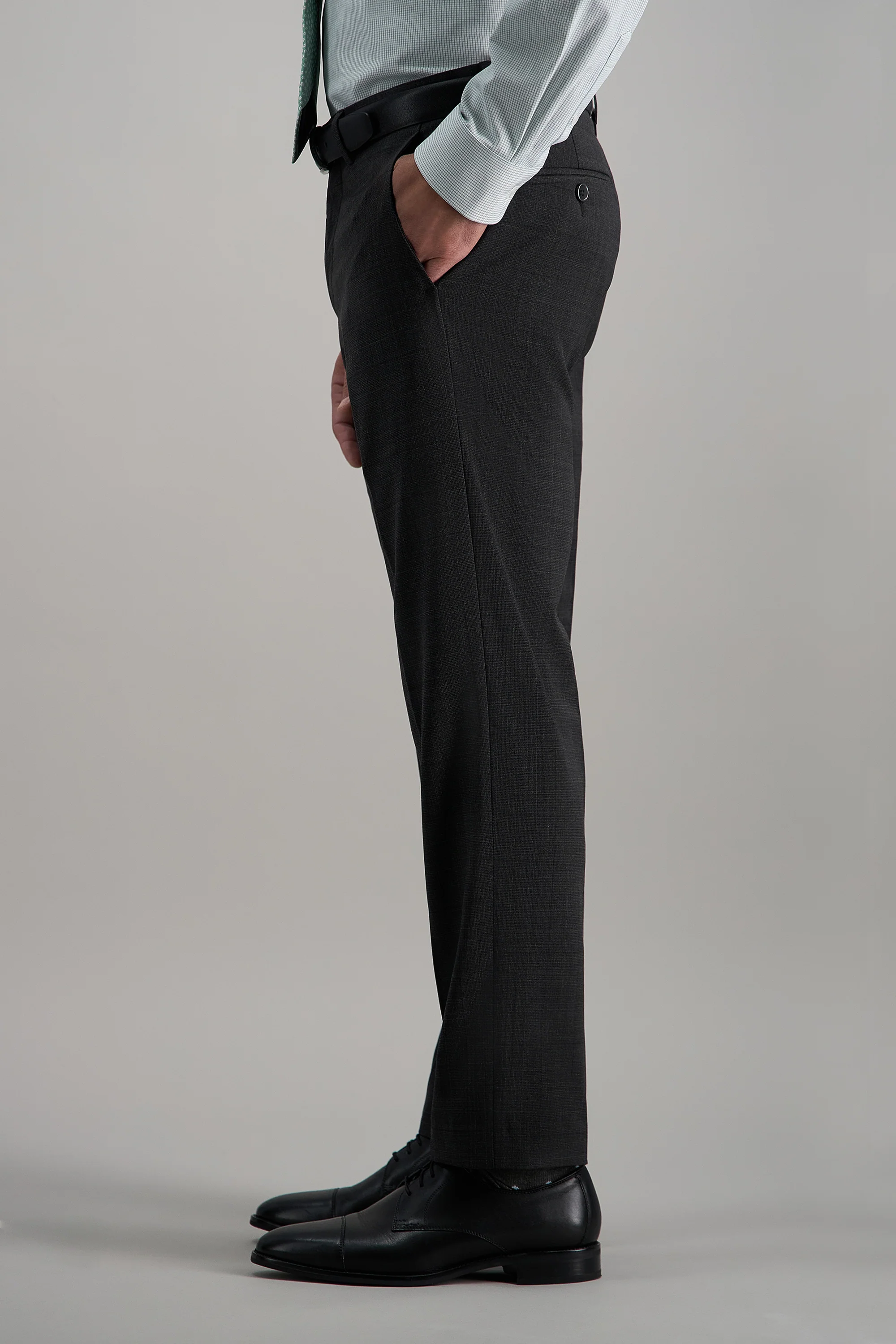 J.M. Haggar Wool Windowpane Suit Separates - Image 8