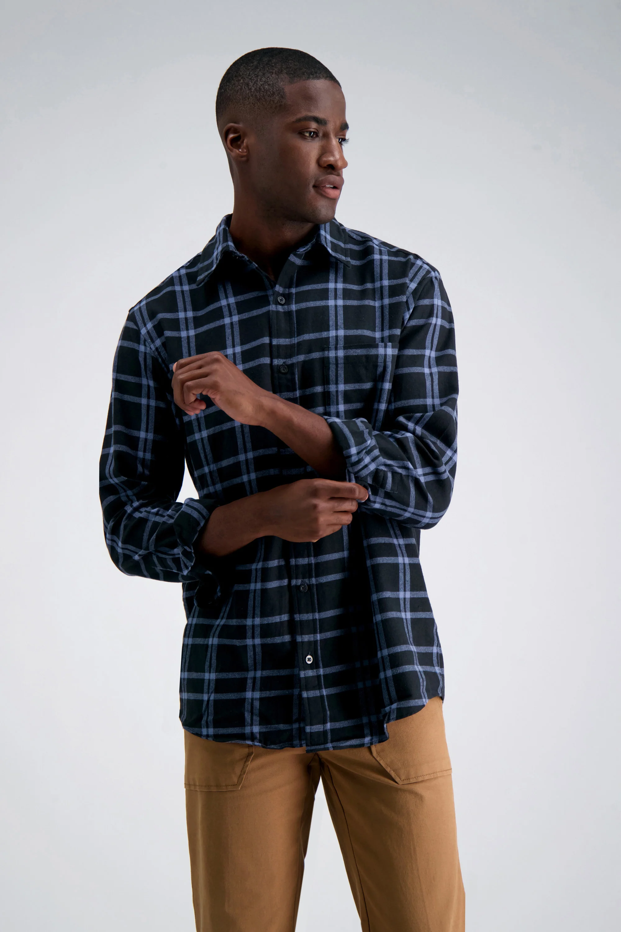 Long Sleeve Flannel Shirt - Image 6