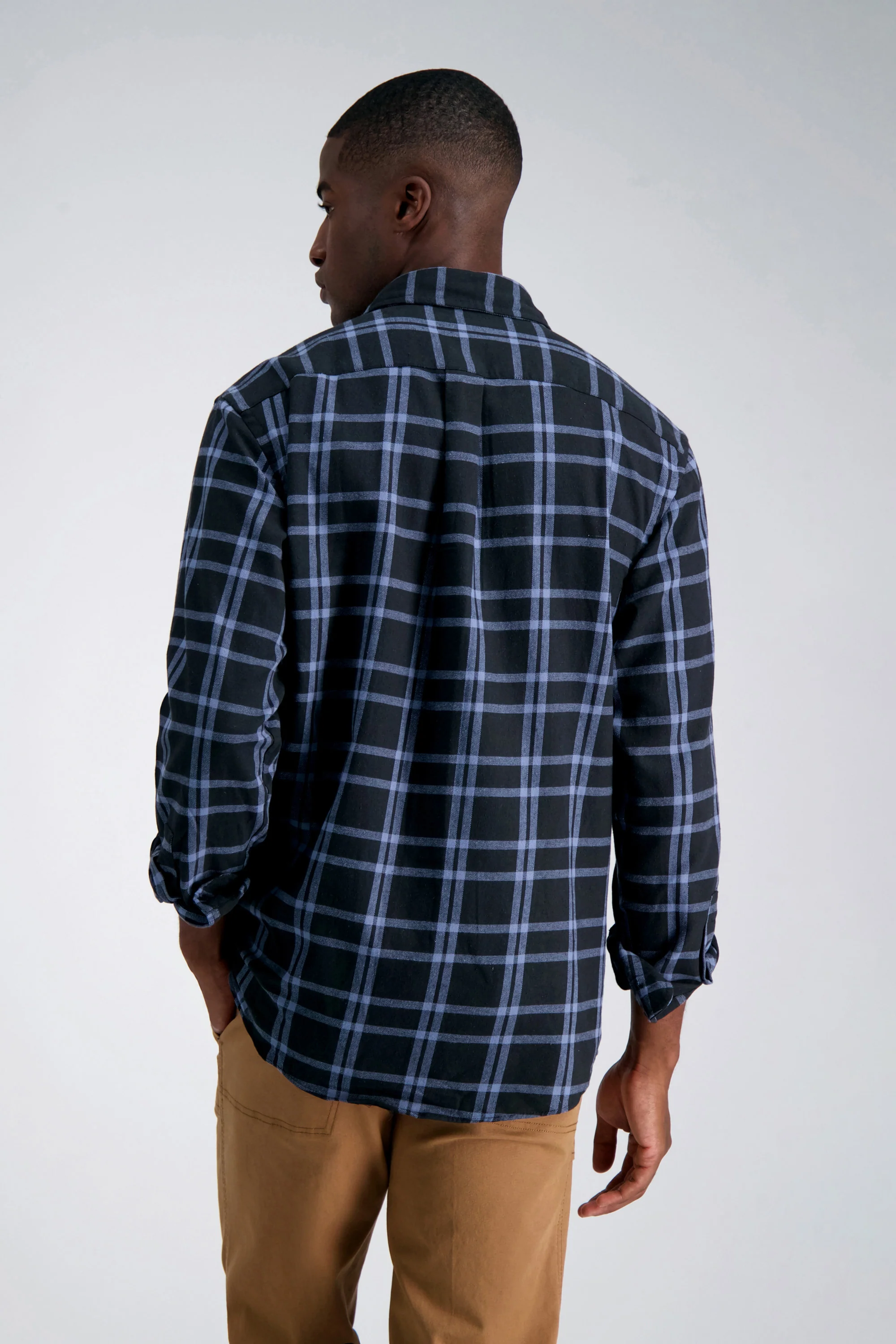Long Sleeve Flannel Shirt - Image 8