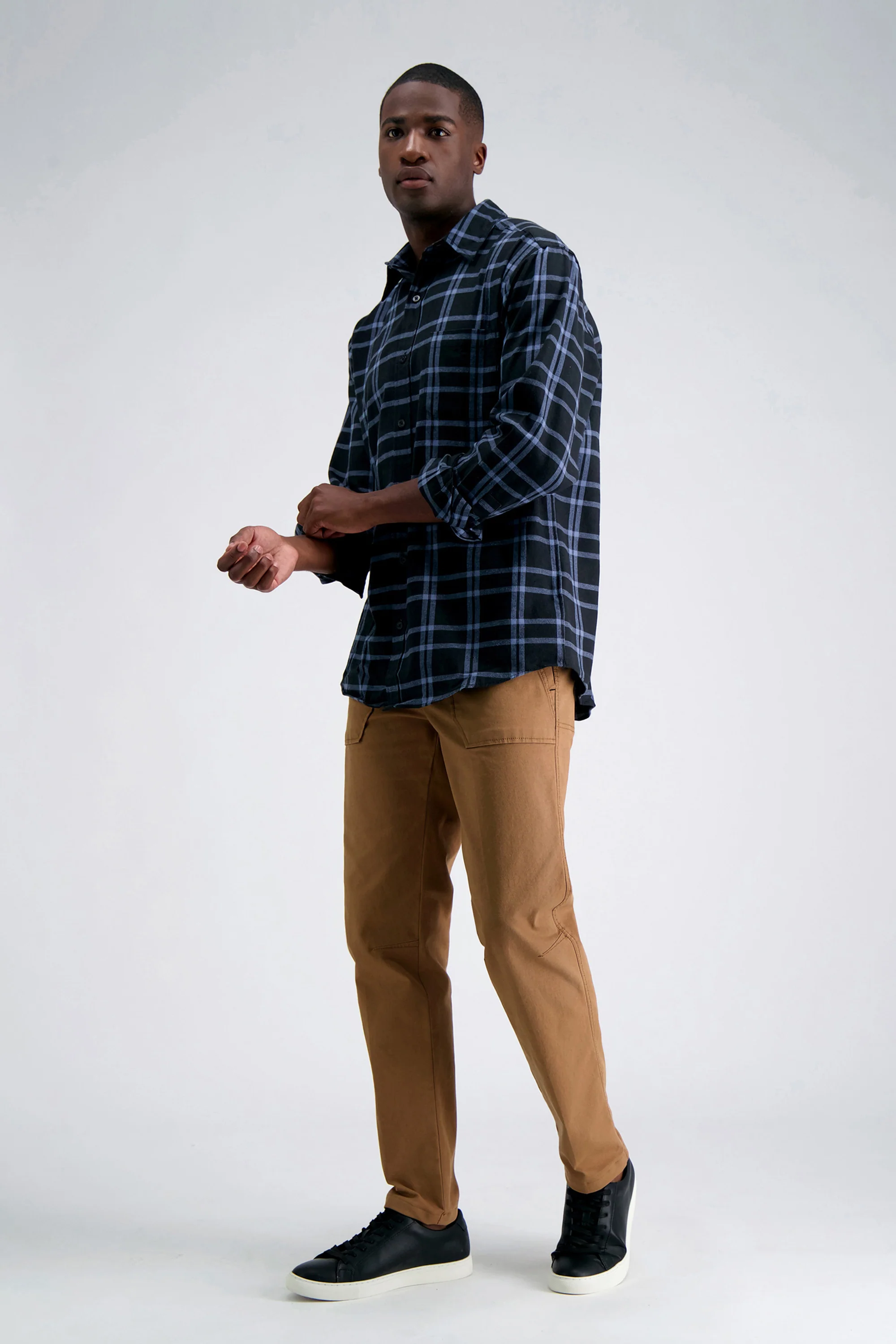 Long Sleeve Flannel Shirt - Image 7