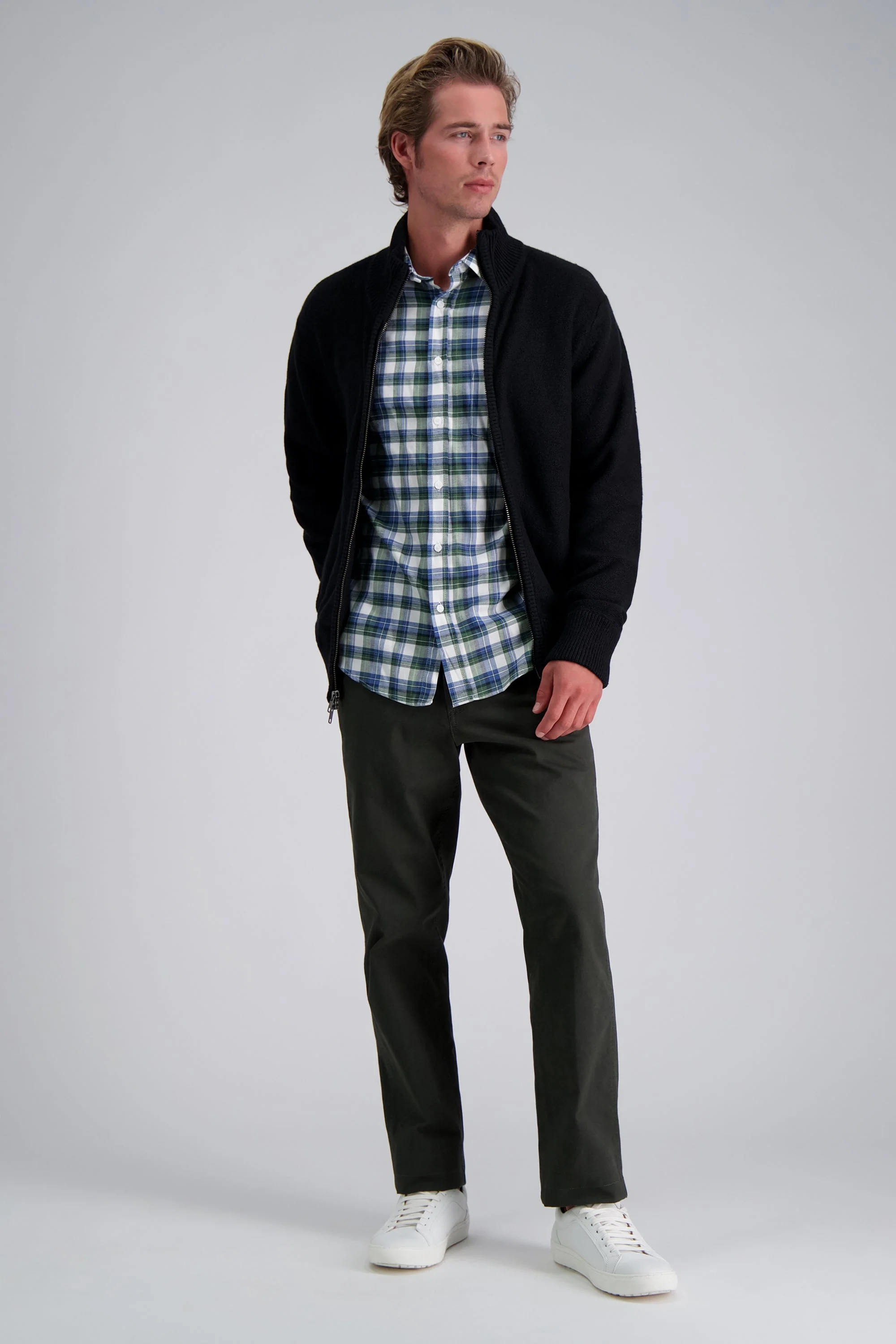 Long Sleeve Zip Sweater - Image 3