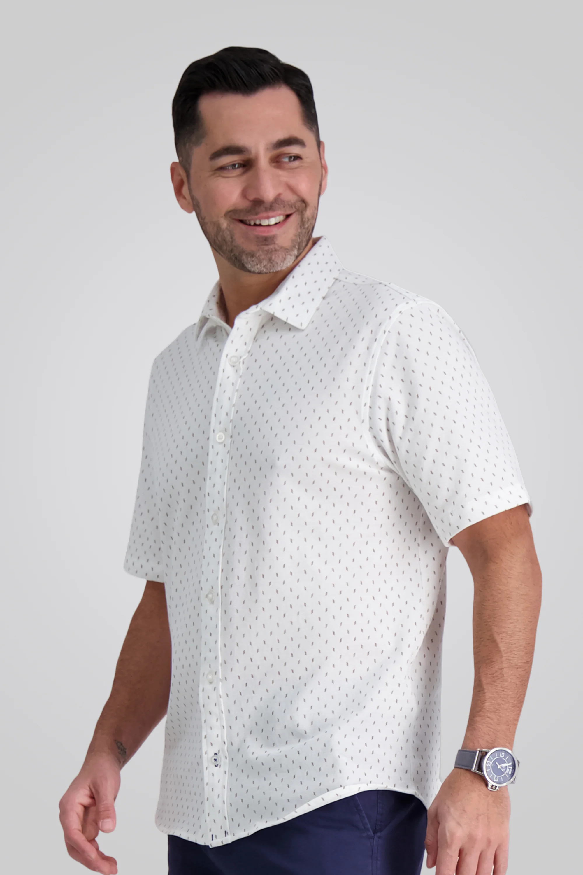 Short Sleeve Pique Shirt - Image 4