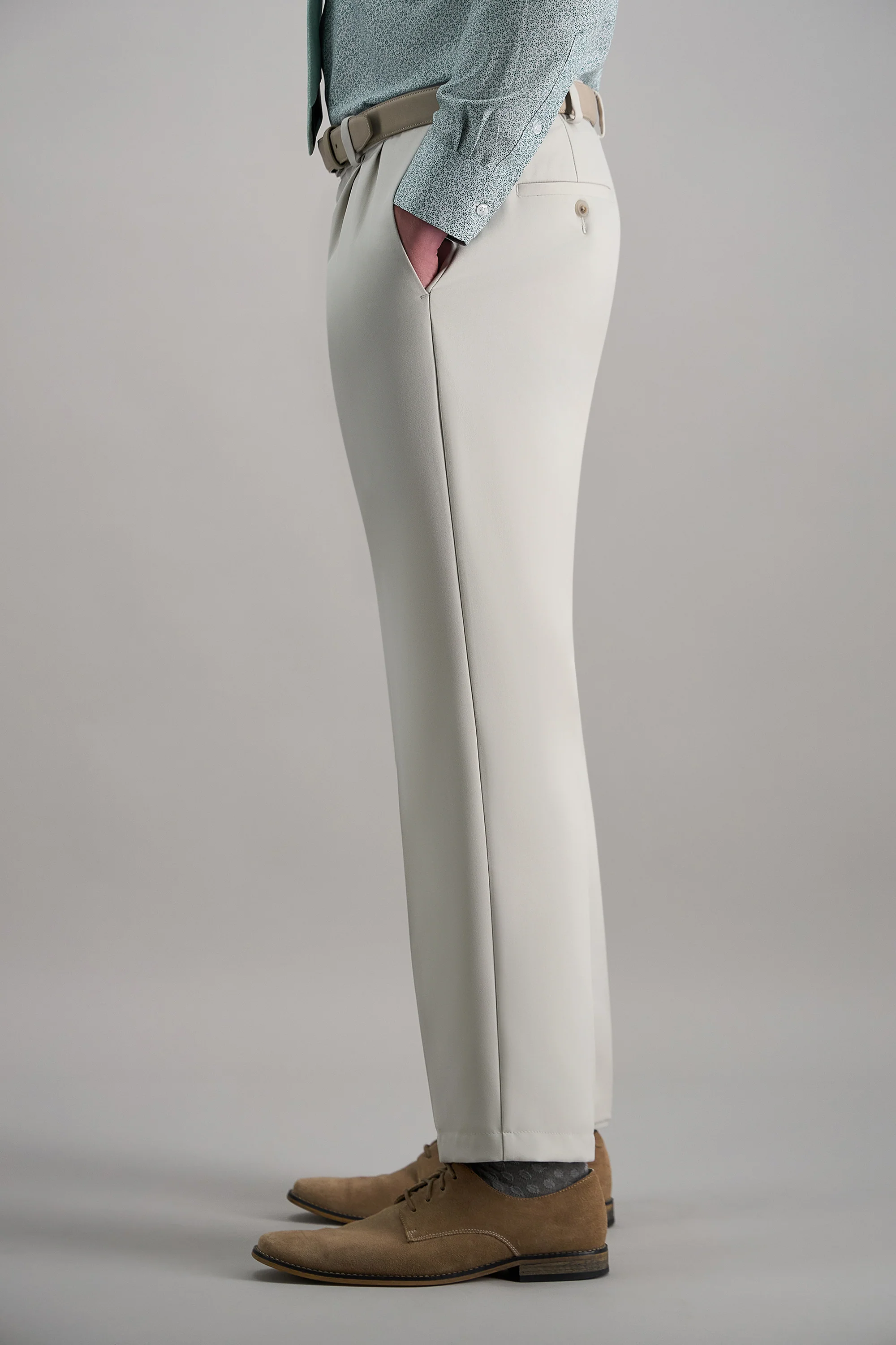 Premium Comfort Dress Pant - Checker Plaid - Image 5