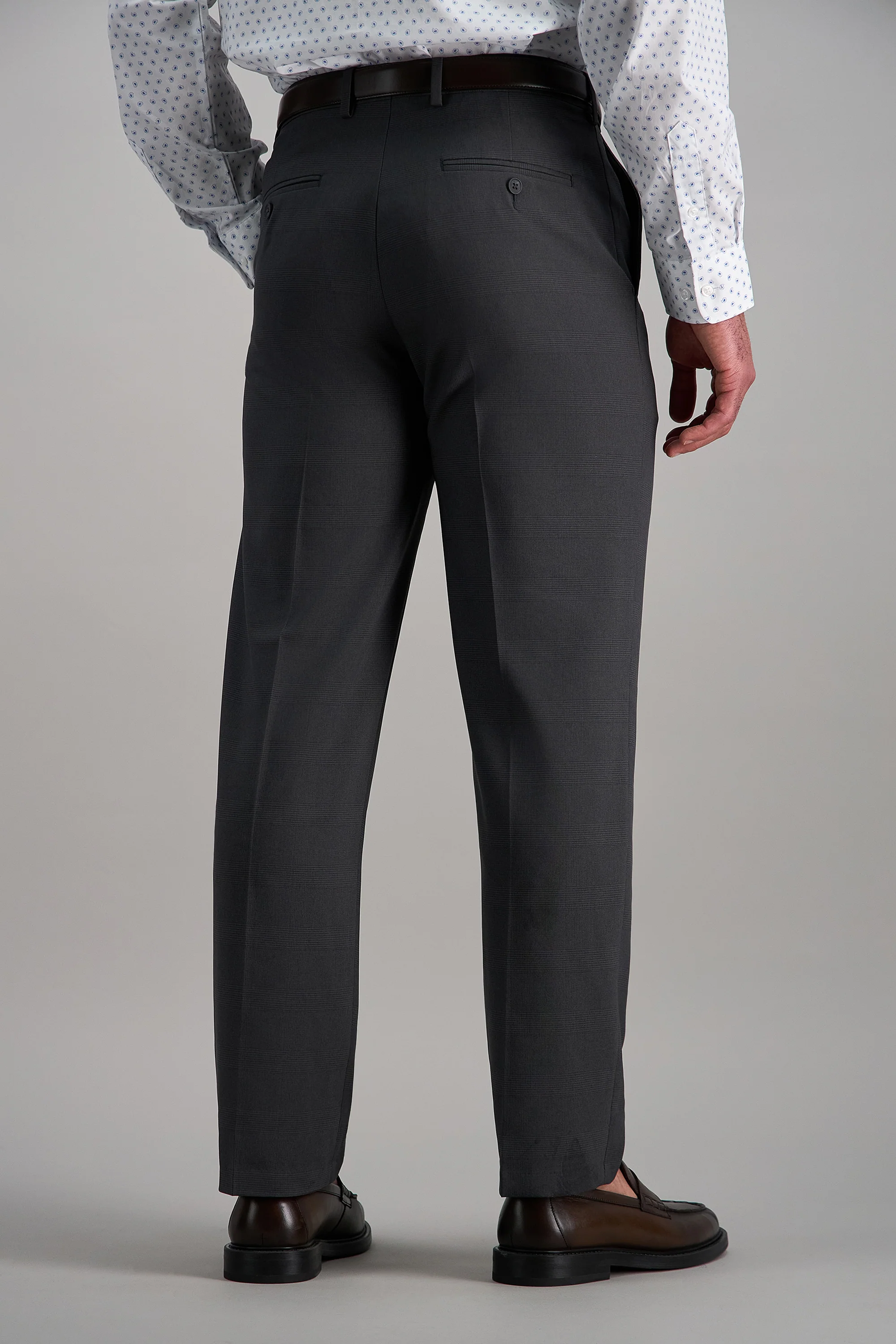 Premium Comfort Dress Pant - Tonal Glen Plaidㅤ - Image 4