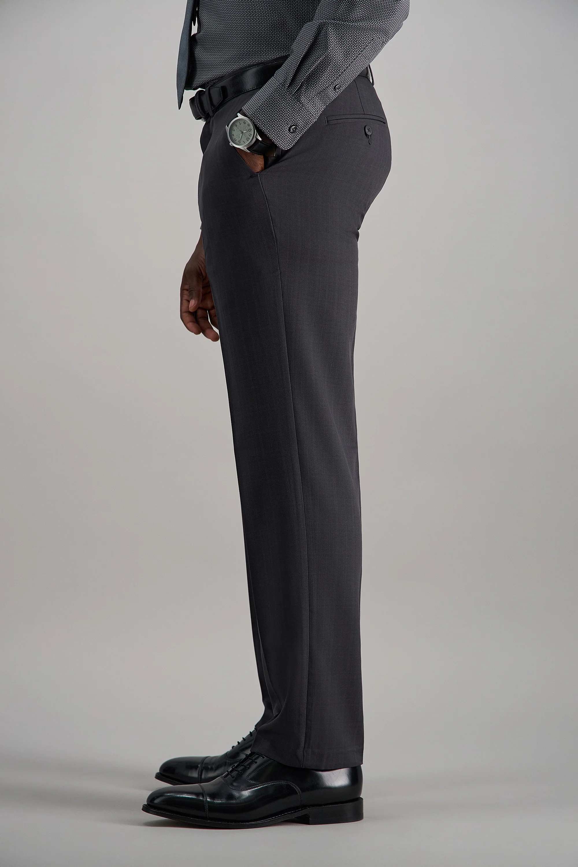 Premium Comfort Dress Pant - Tonal Windowpane - Image 10