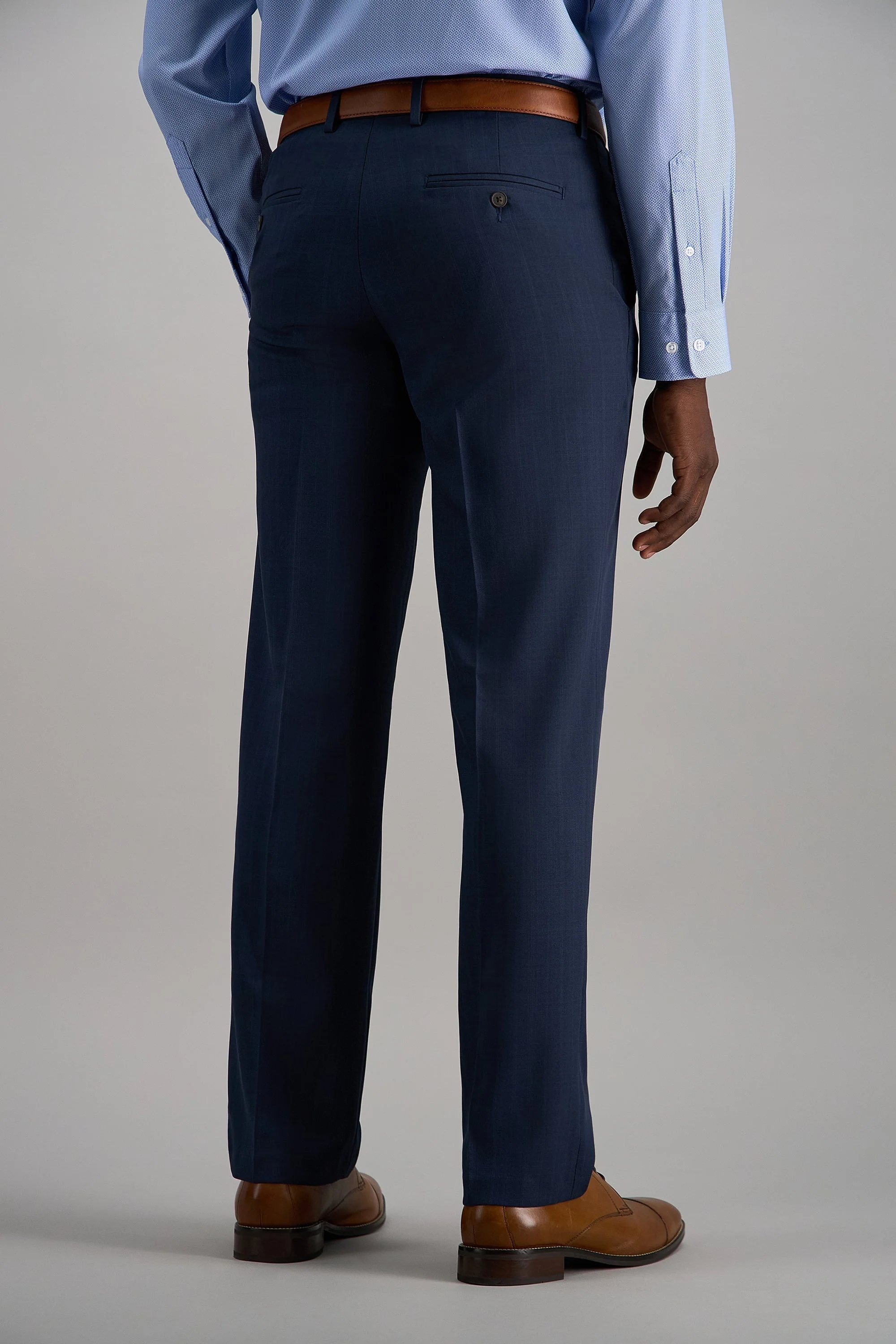 Premium Comfort Dress Pant - Tonal Windowpane - Image 4