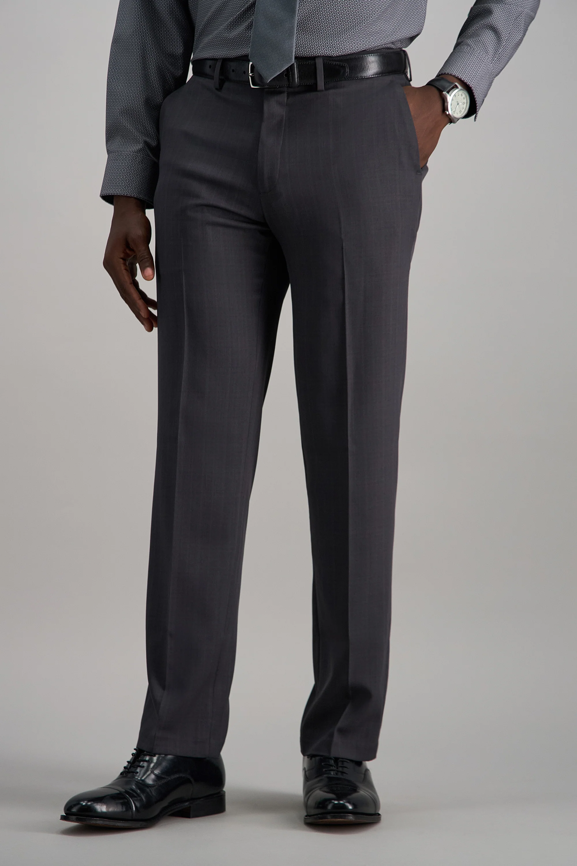 Premium Comfort Dress Pant - Tonal Windowpane - Image 6