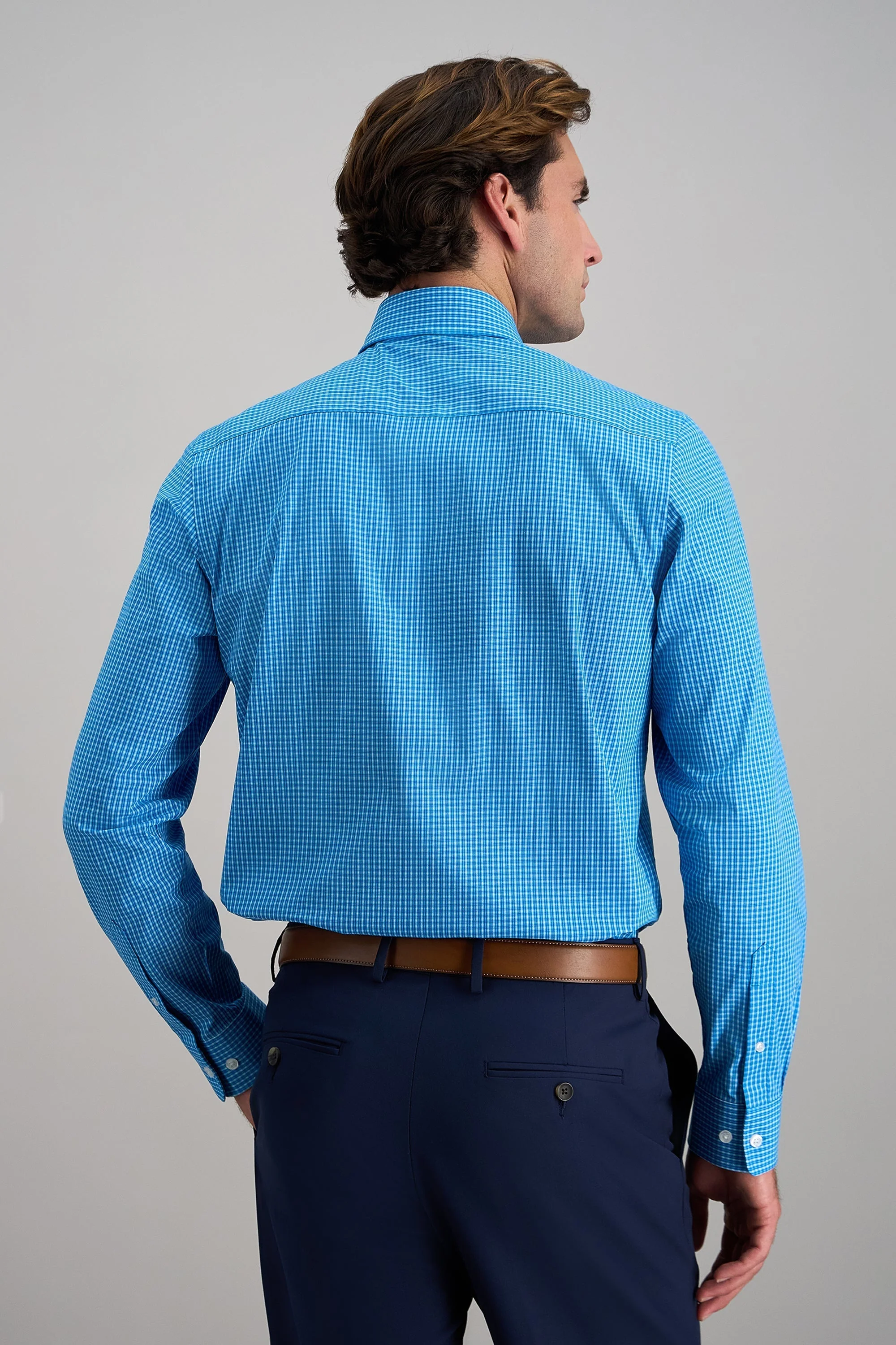 Premium Comfort Dress Shirt - Aqua - Image 4