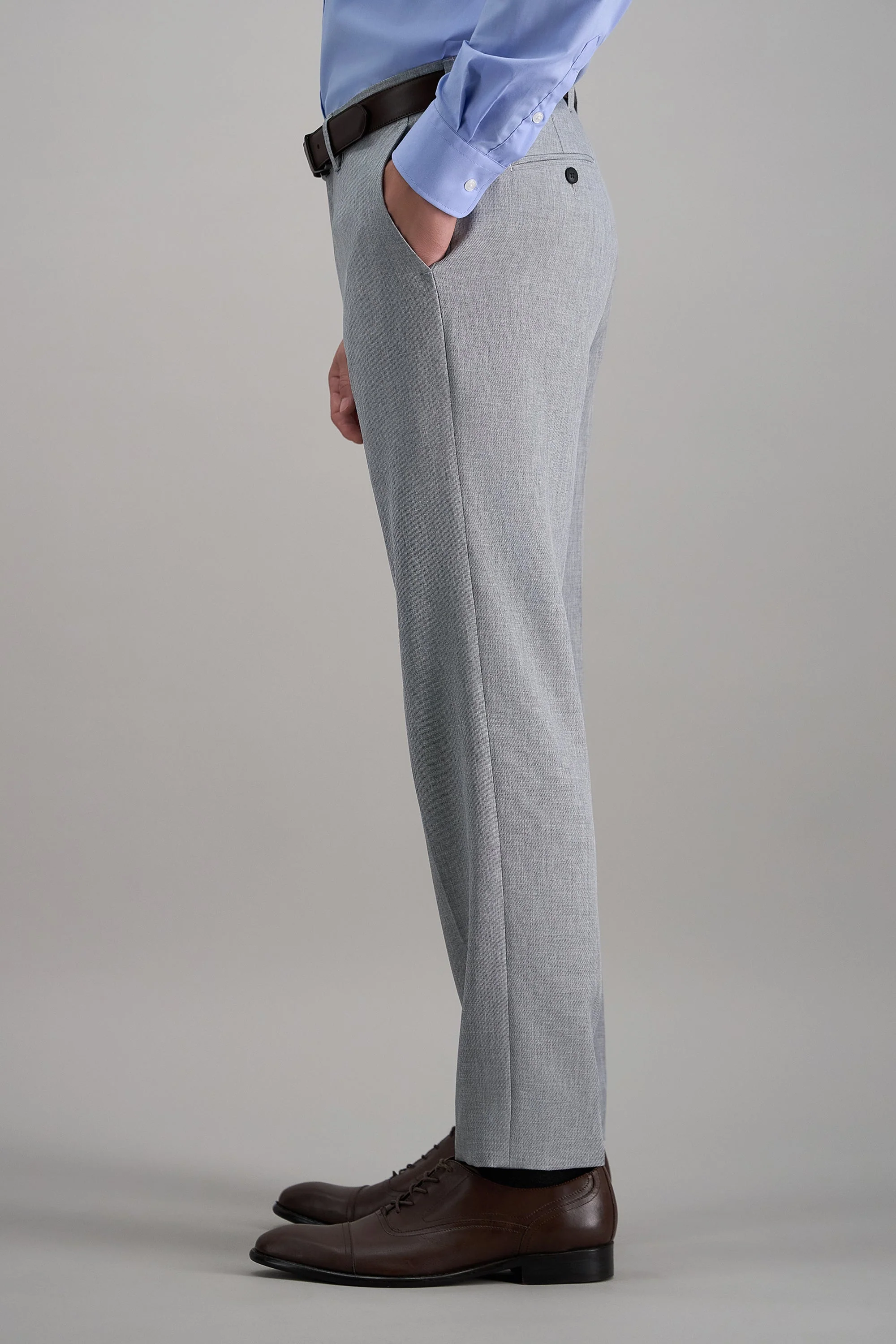 Premium Comfort Melange Twill Dress Pant - Image 4
