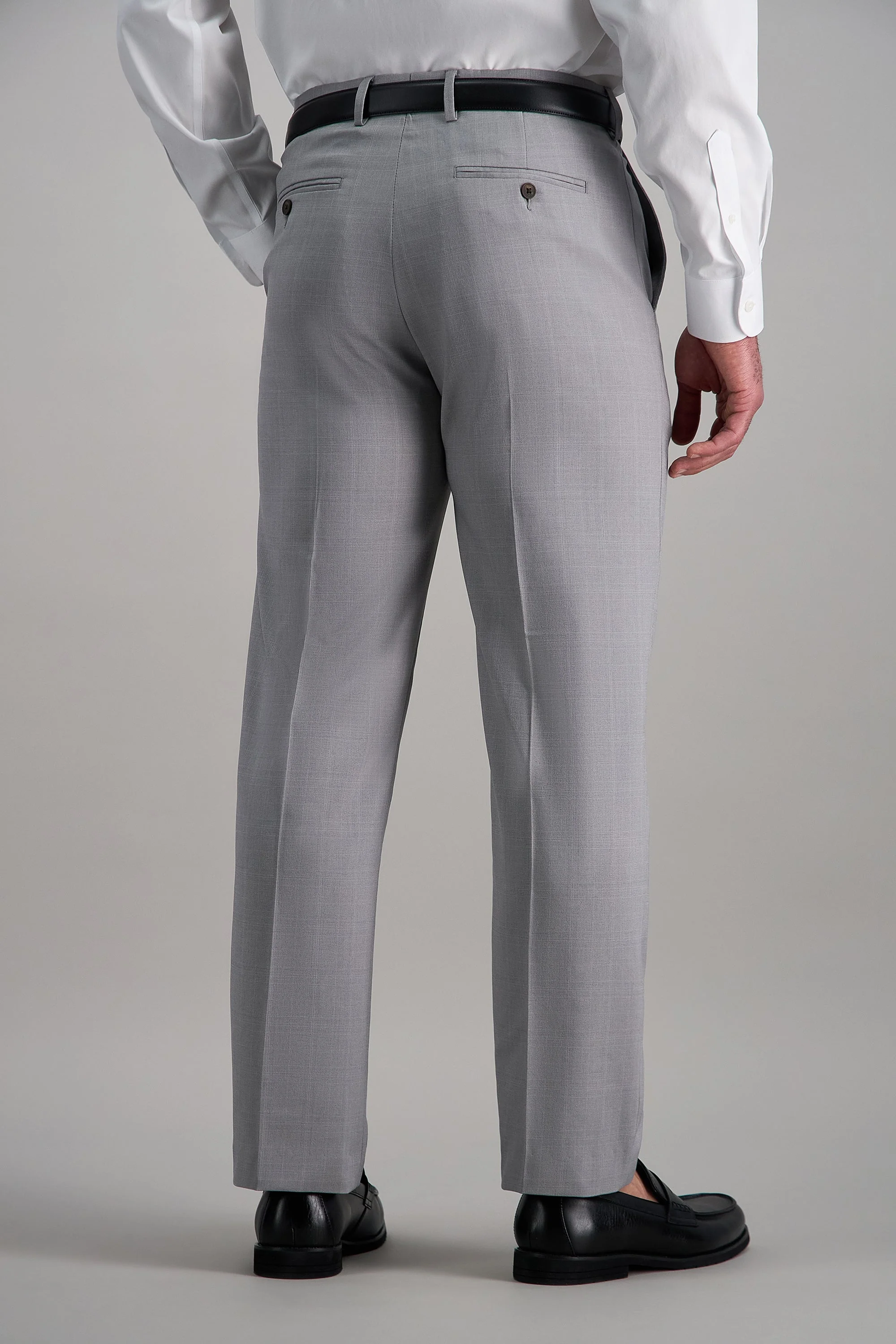 Premium Comfort Tonal Plaid Dress Pant - Image 4