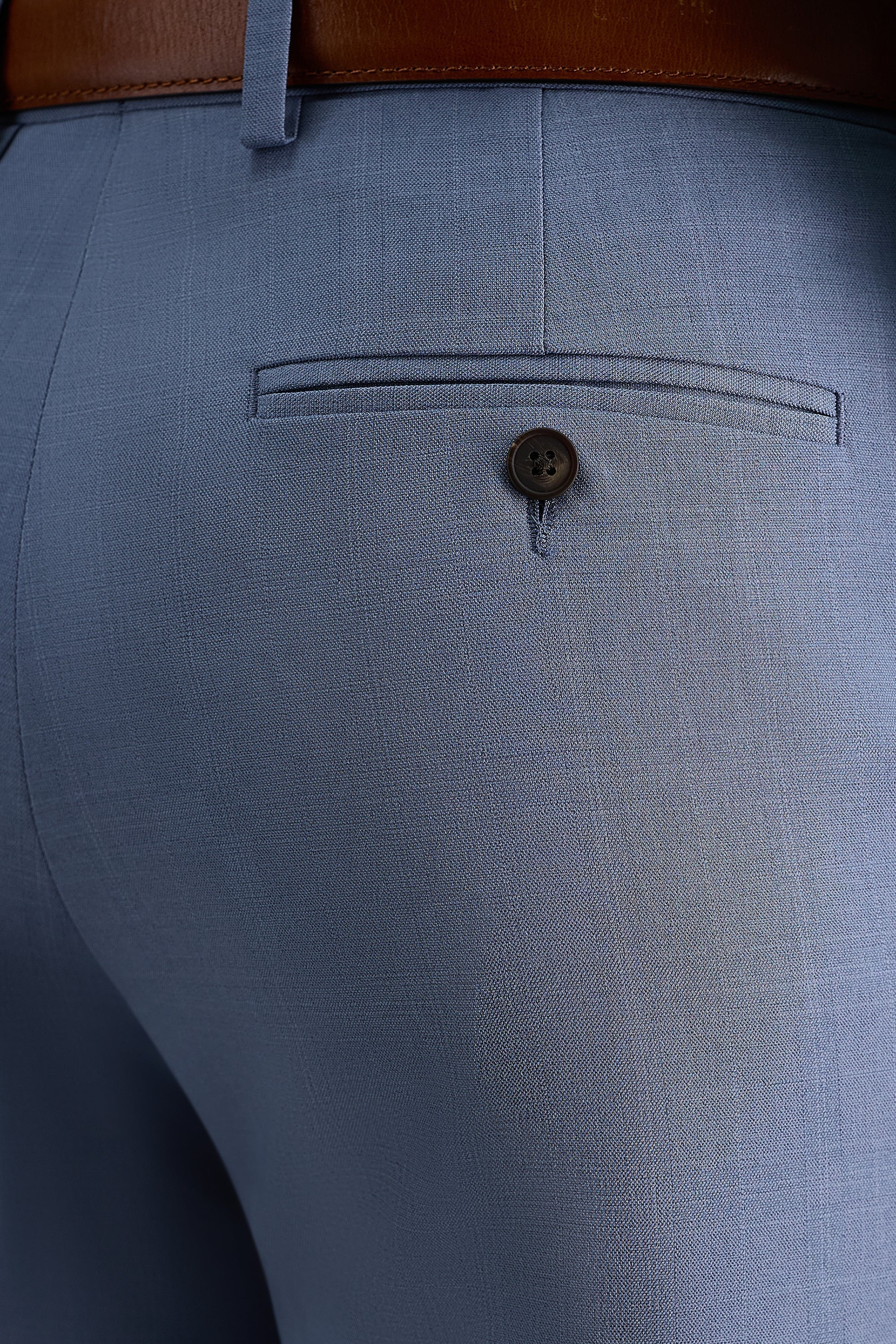 Premium Comfort Tonal Plaid Dress Pant - Image 7