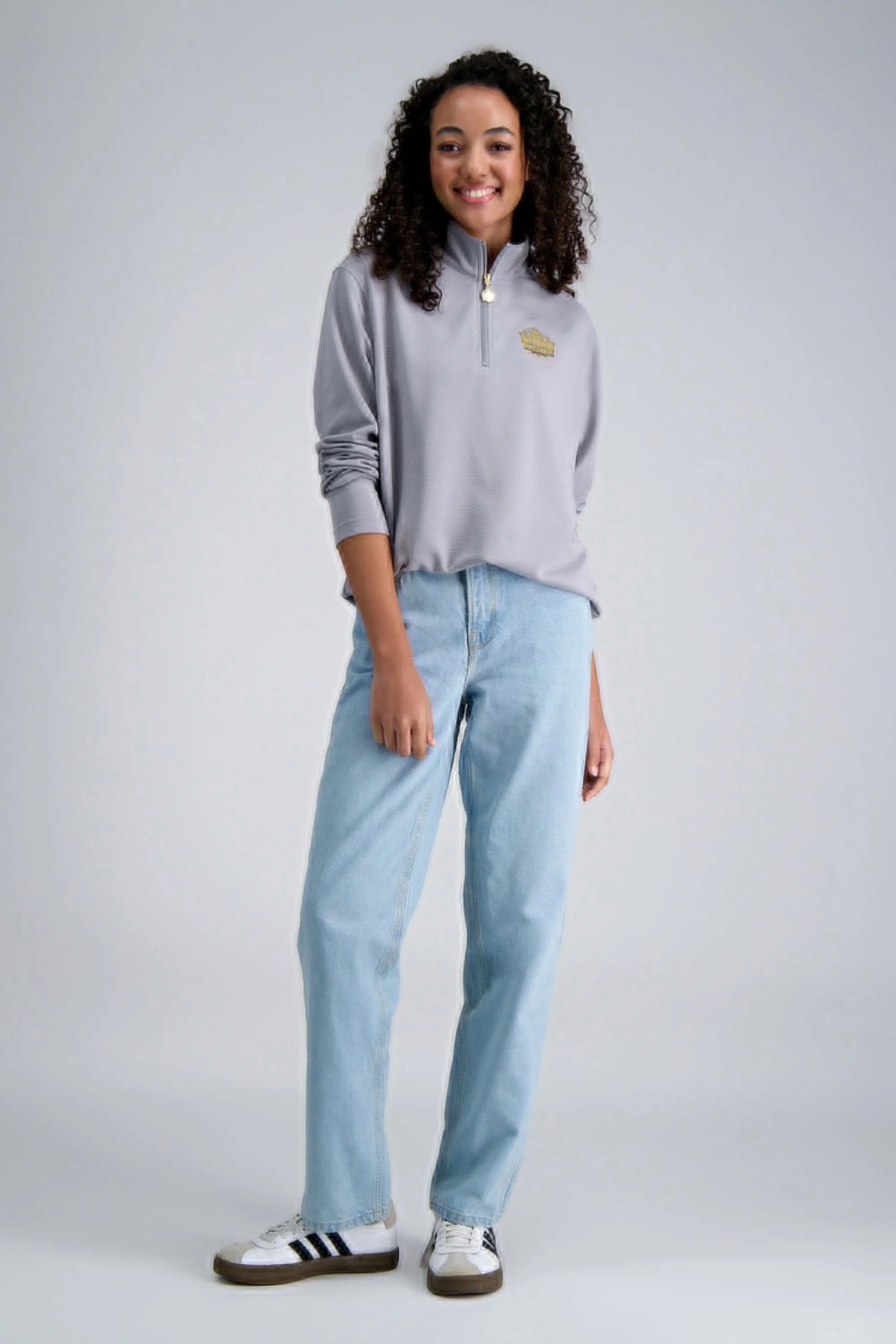 Pro Football Hall of Fame X Haggar – Long Sleeve Ribbed Quarter Zip - Image 18