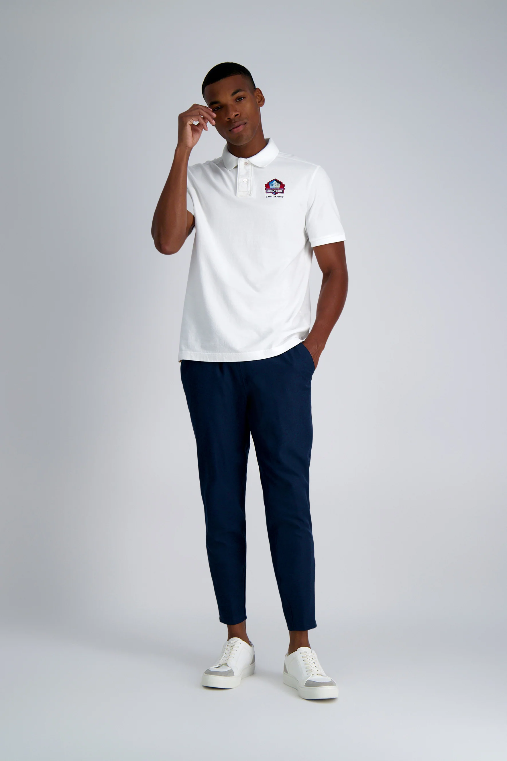 Pro Football Hall of Fame X Haggar - Vintage Wash Polo - Image 11
