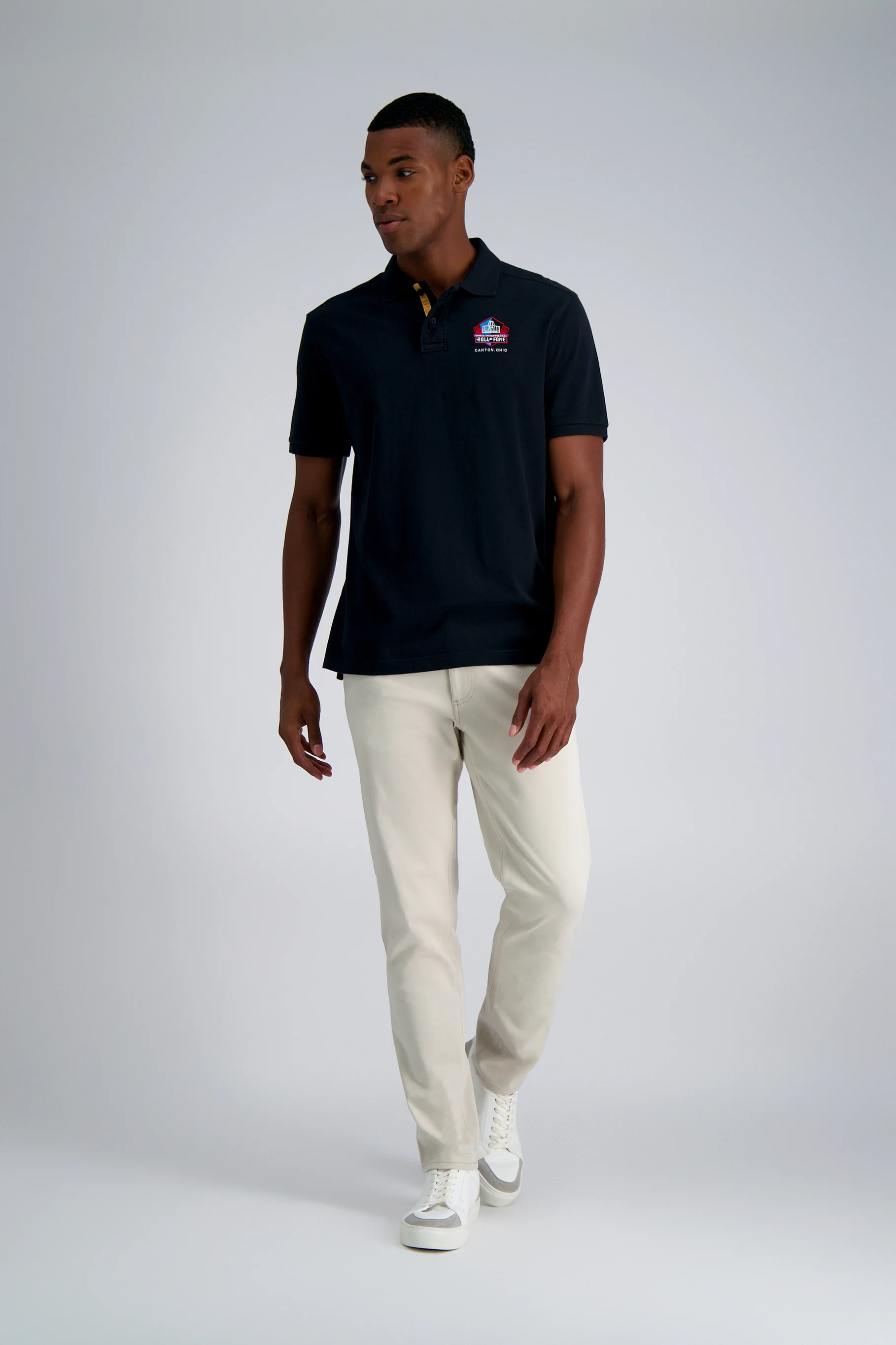 Pro Football Hall of Fame X Haggar - Vintage Wash Polo - Image 5