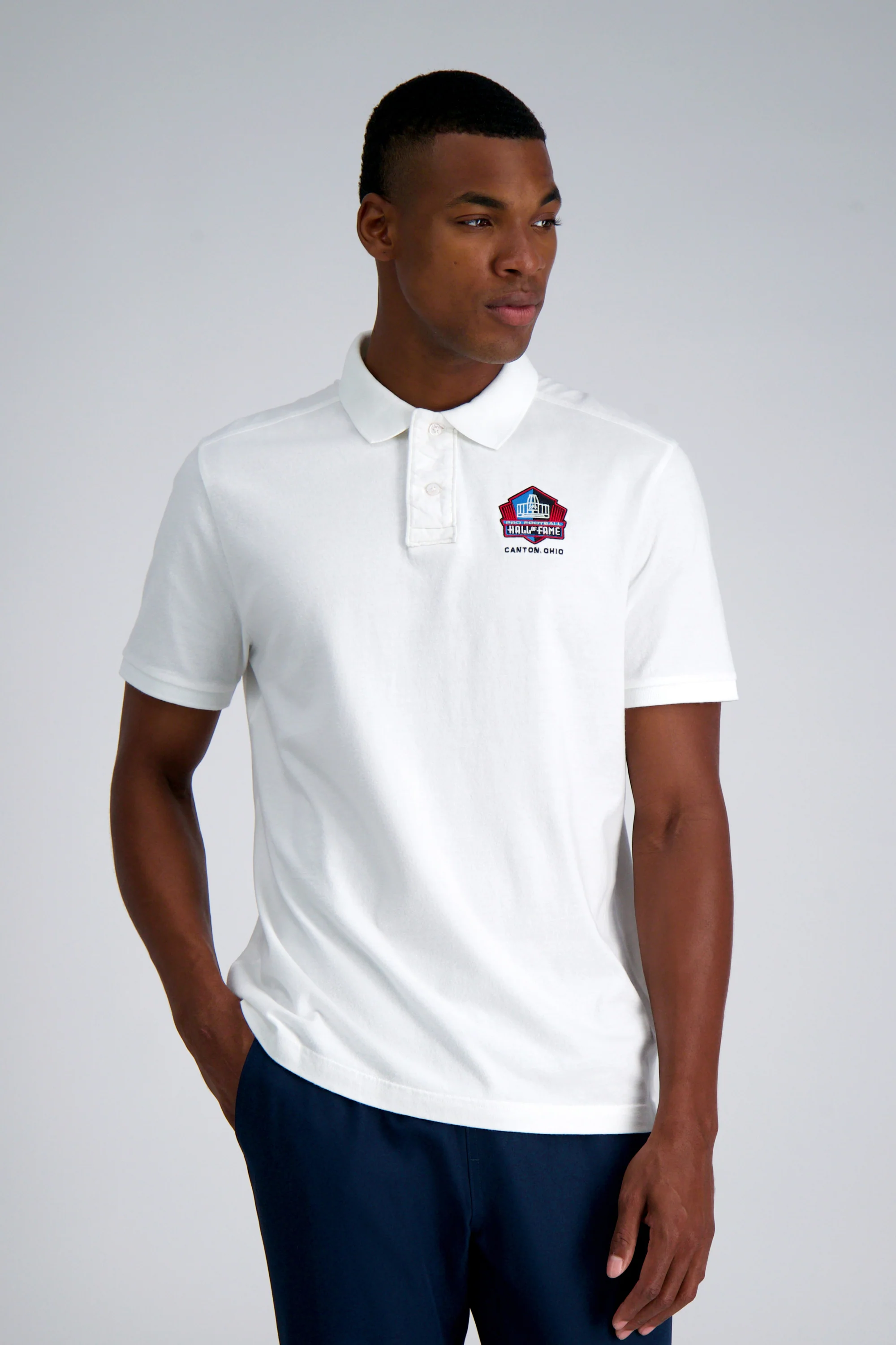 Pro Football Hall of Fame X Haggar - Vintage Wash Polo - Image 7