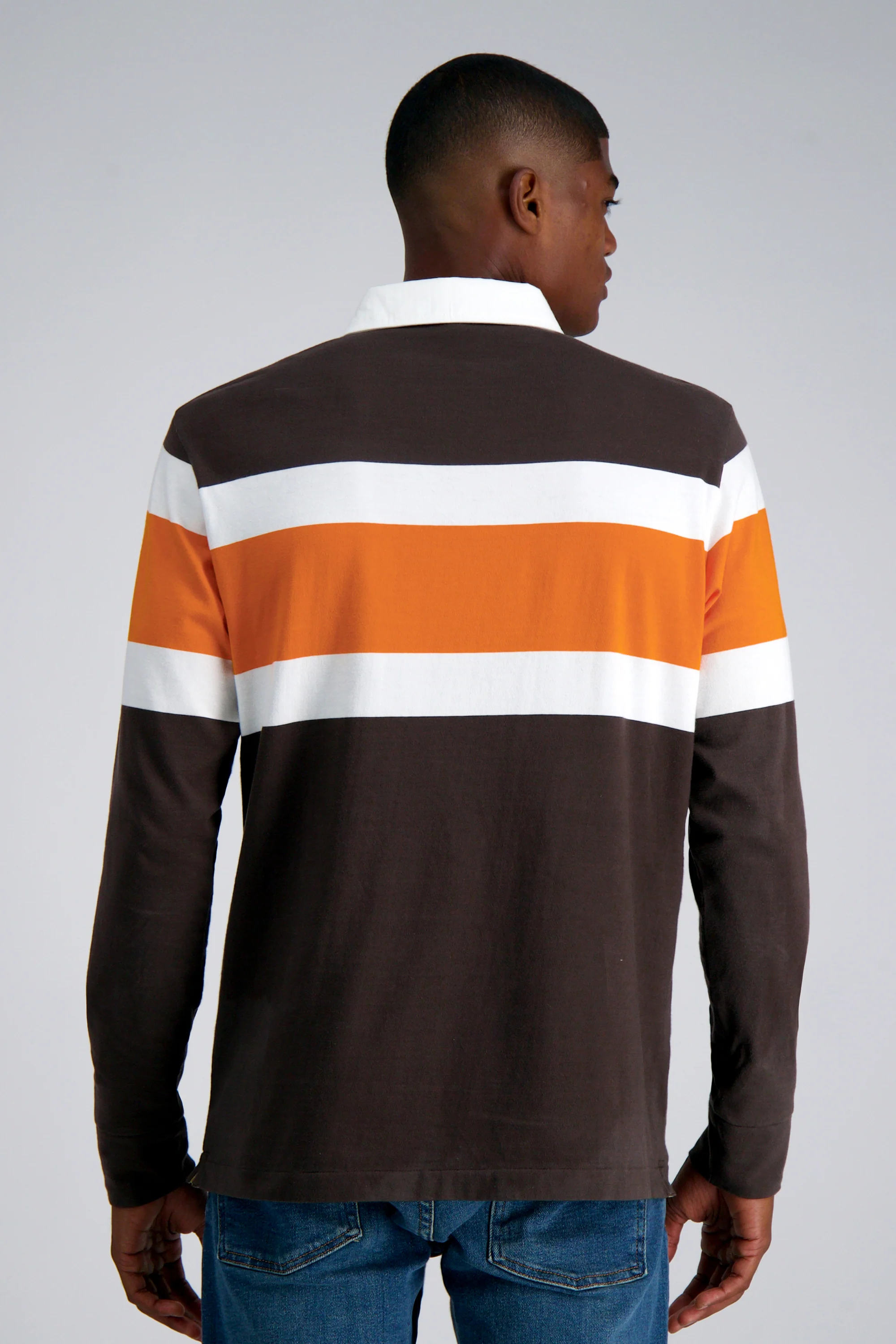 Pro Football Hall of Fame X Haggar - Vintage Wash Rugby Polo - Image 14