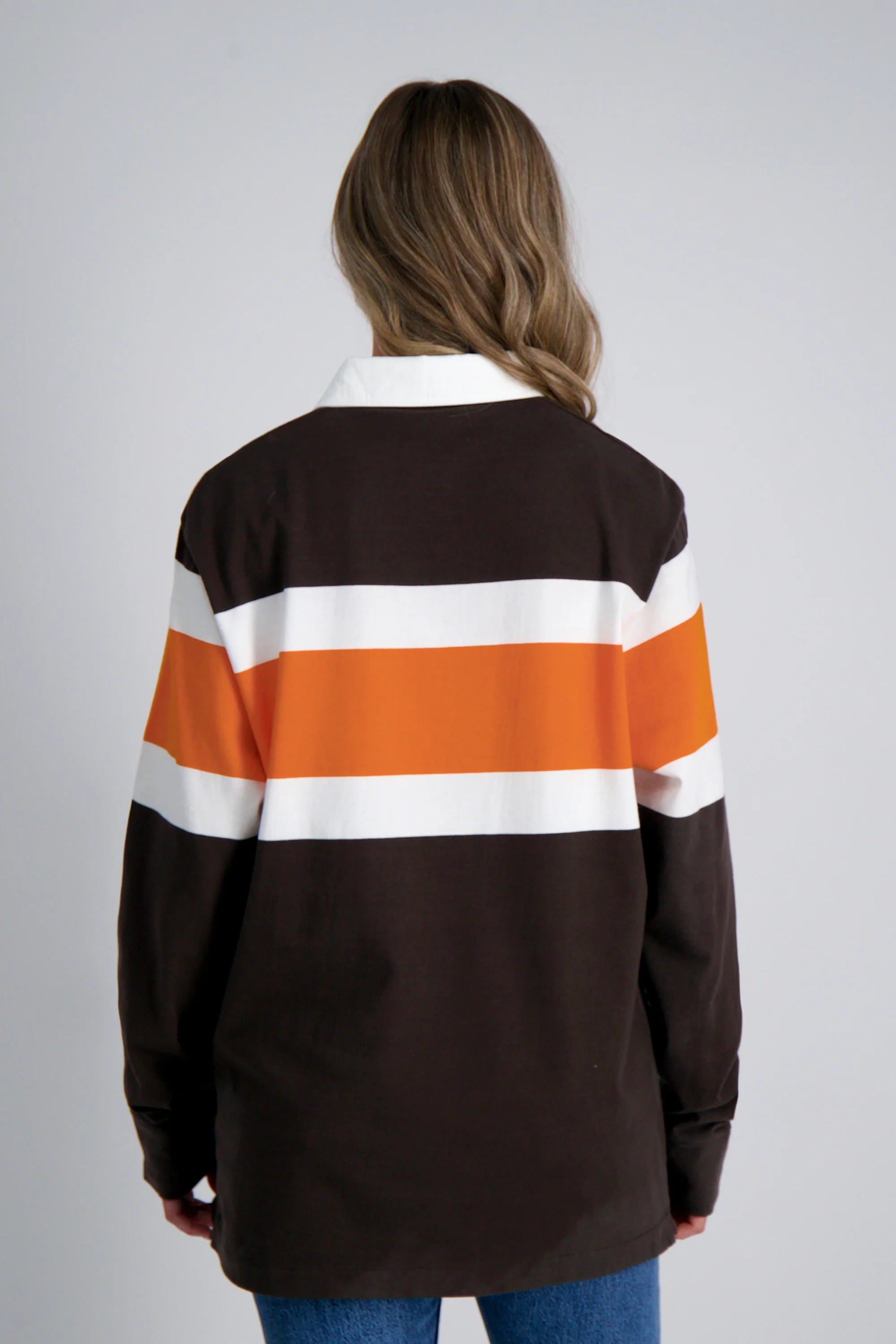 Pro Football Hall of Fame X Haggar - Vintage Wash Rugby Polo - Image 15