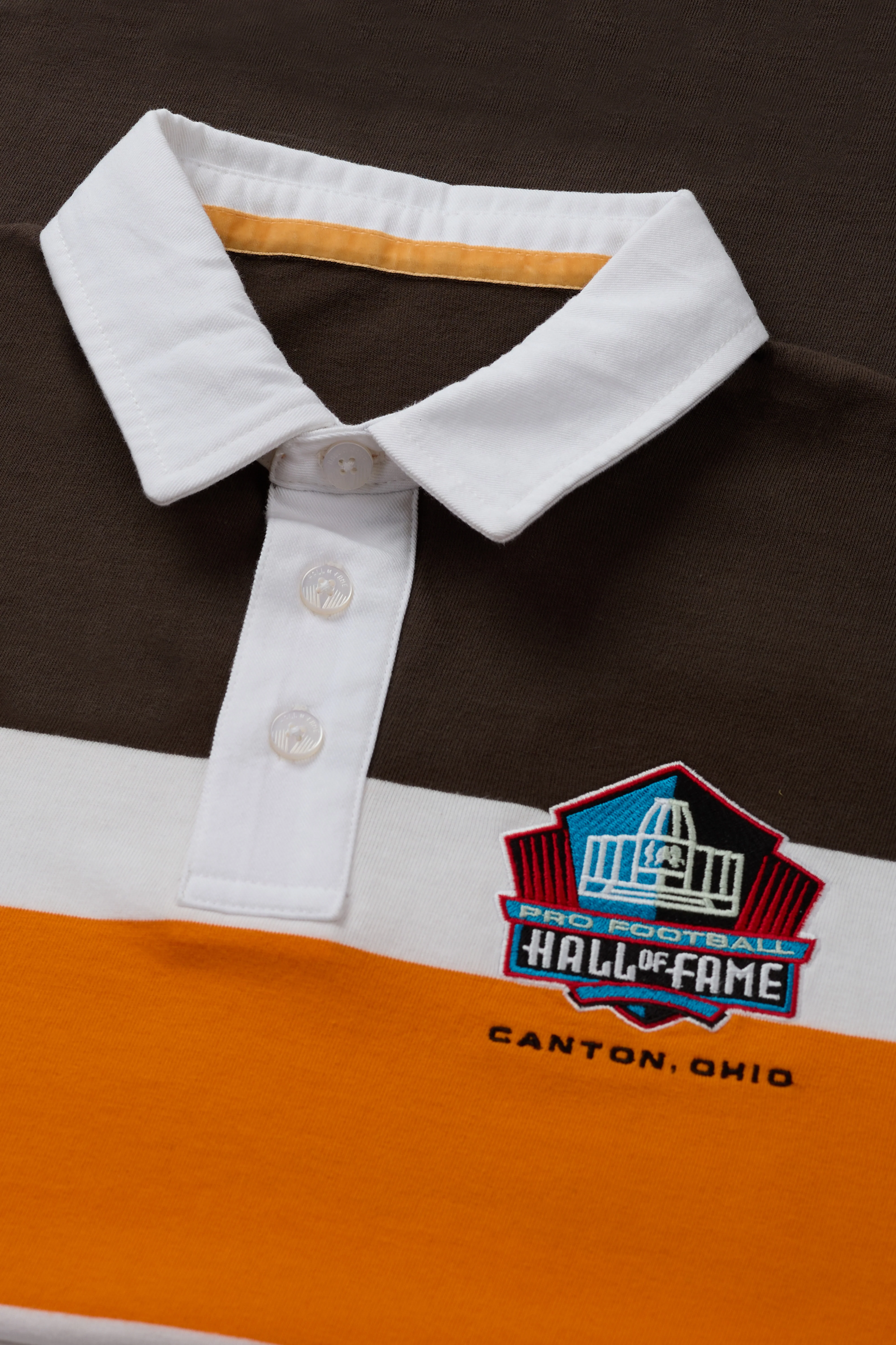 Pro Football Hall of Fame X Haggar - Vintage Wash Rugby Polo - Image 21