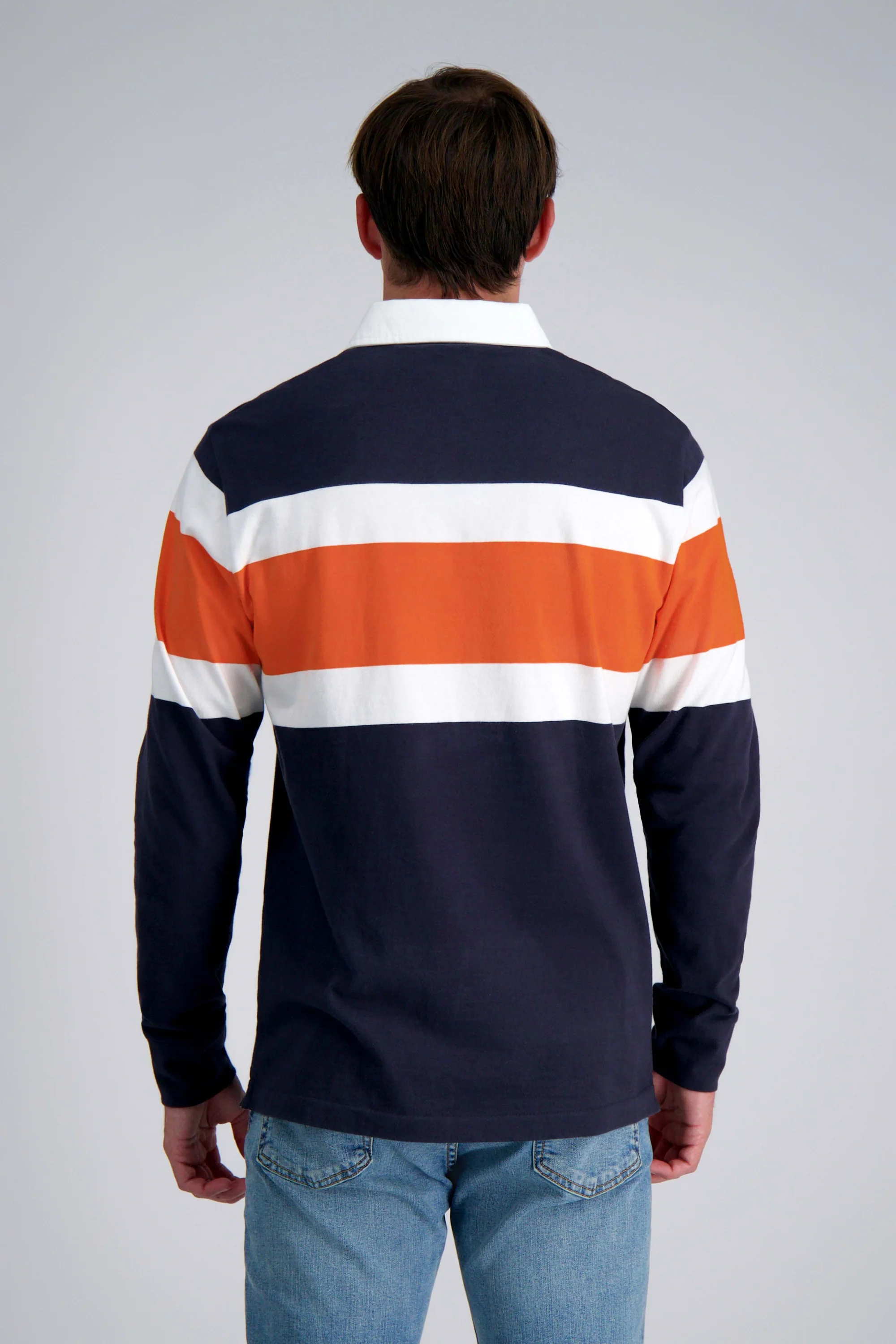 Pro Football Hall of Fame X Haggar - Vintage Wash Rugby Polo - Image 25