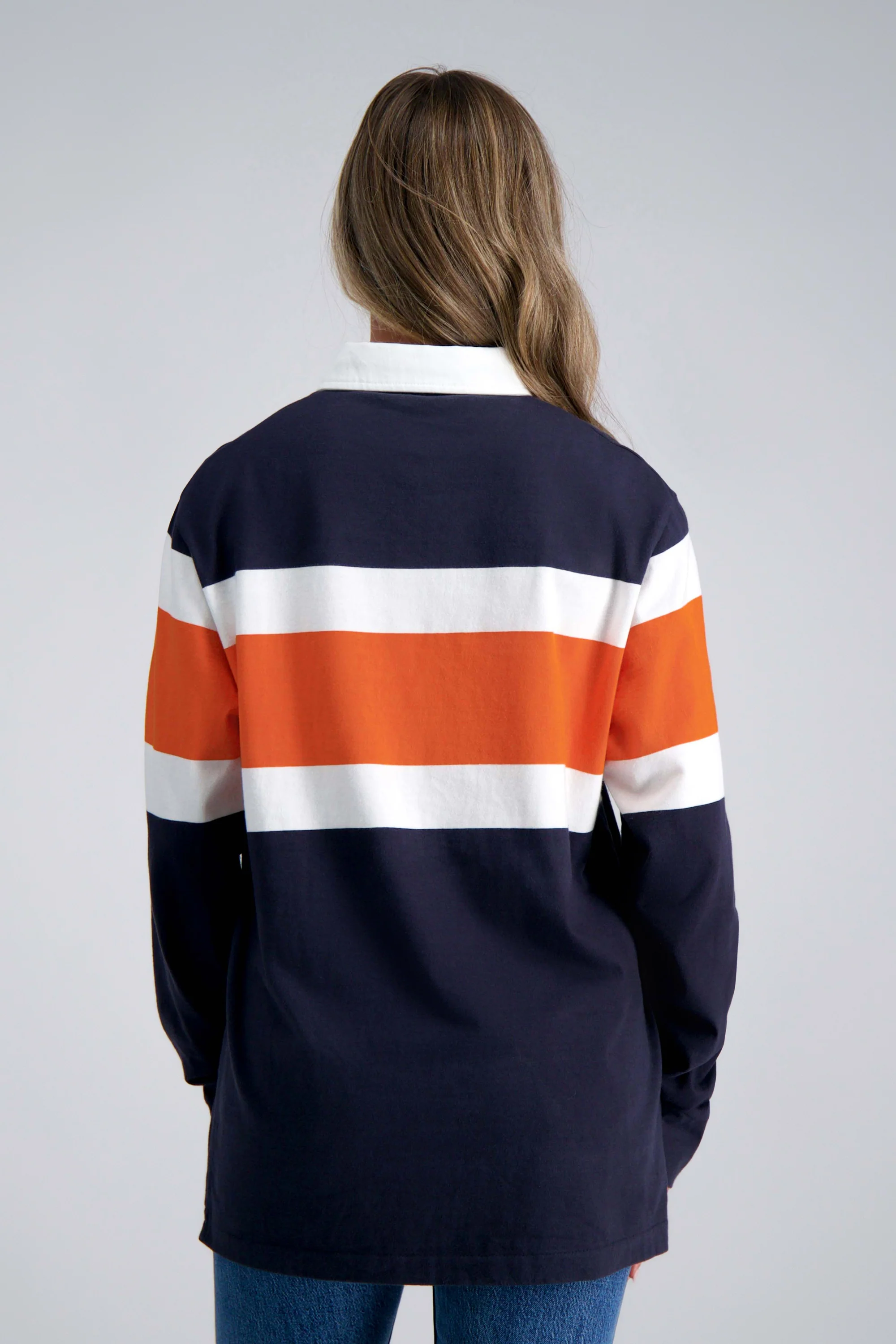 Pro Football Hall of Fame X Haggar - Vintage Wash Rugby Polo - Image 26