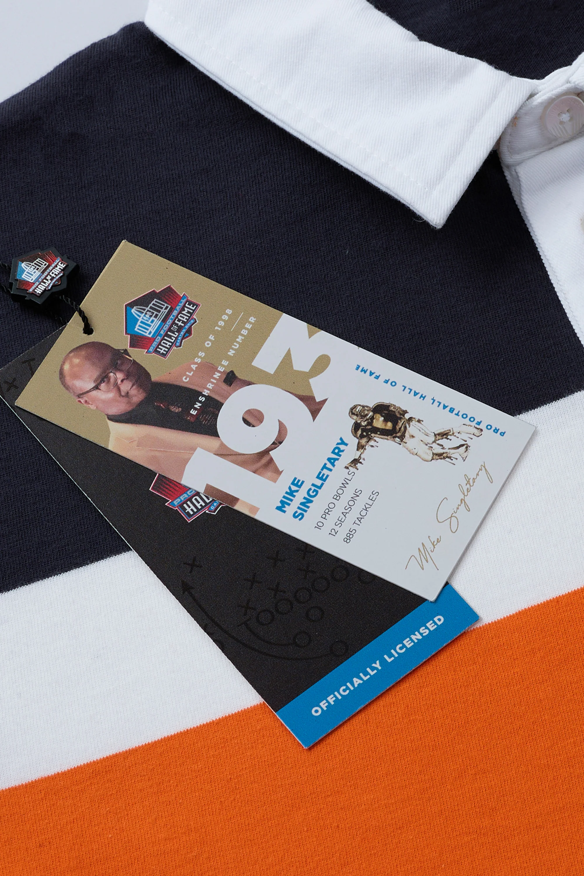 Pro Football Hall of Fame X Haggar - Vintage Wash Rugby Polo - Image 27