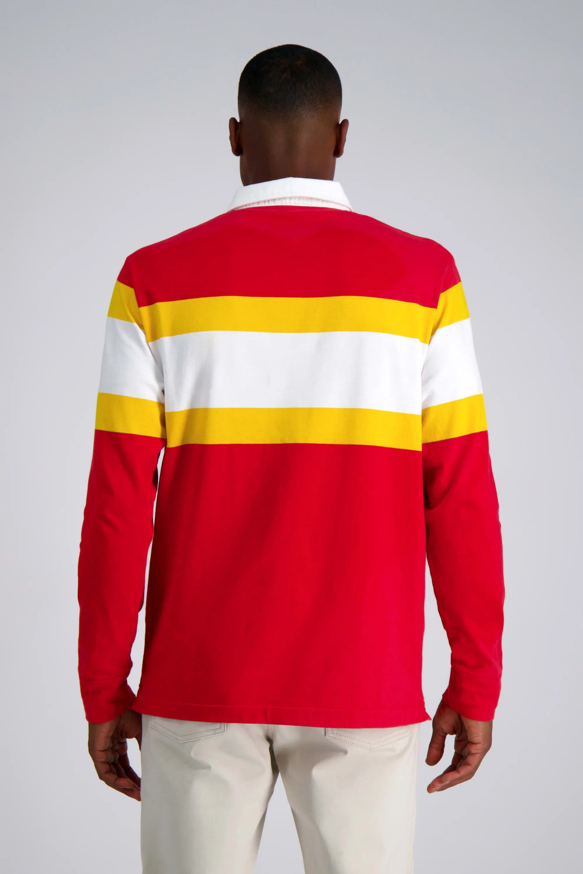 Pro Football Hall of Fame X Haggar - Vintage Wash Rugby Polo - Image 36