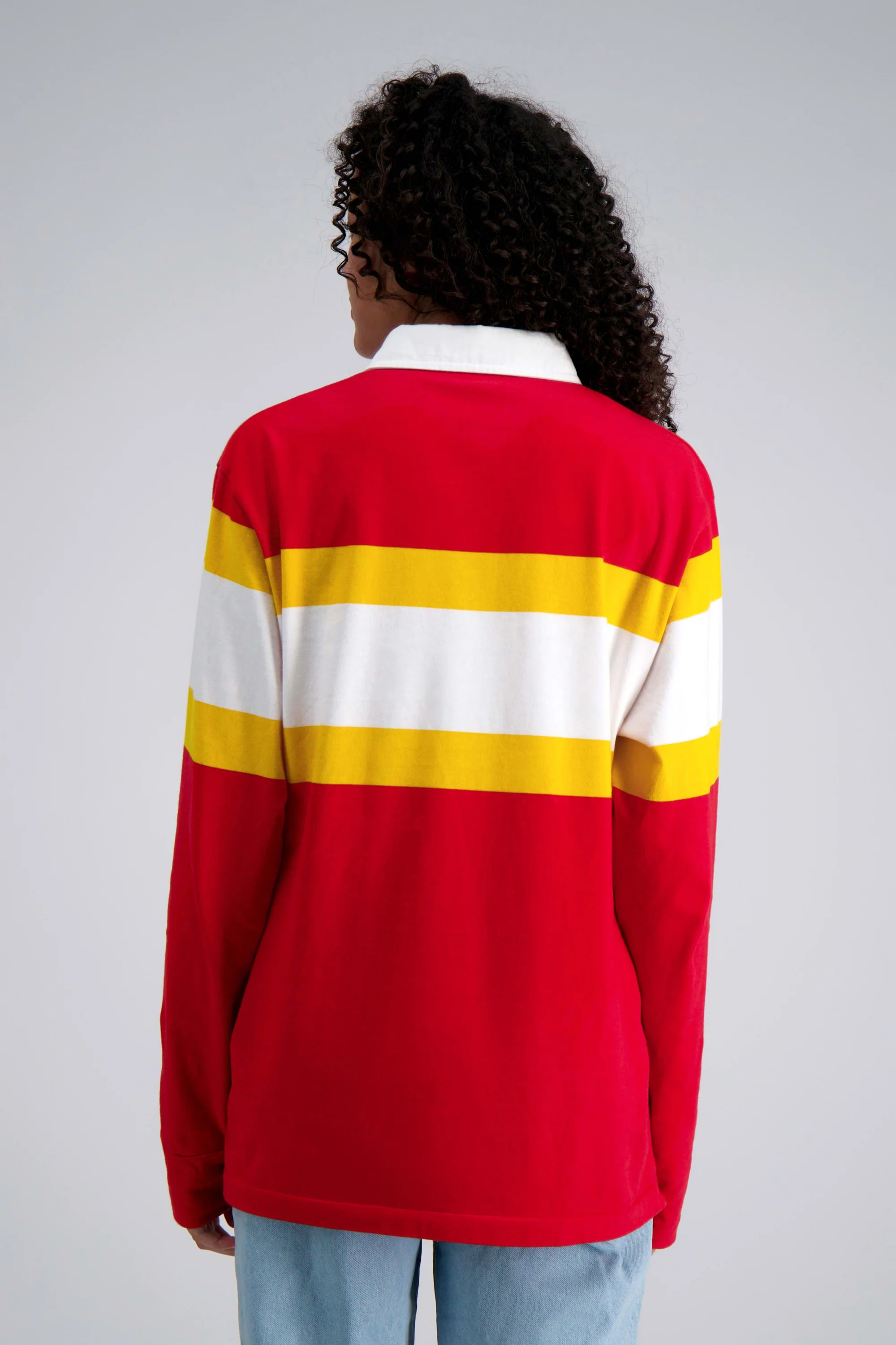 Pro Football Hall of Fame X Haggar - Vintage Wash Rugby Polo - Image 37