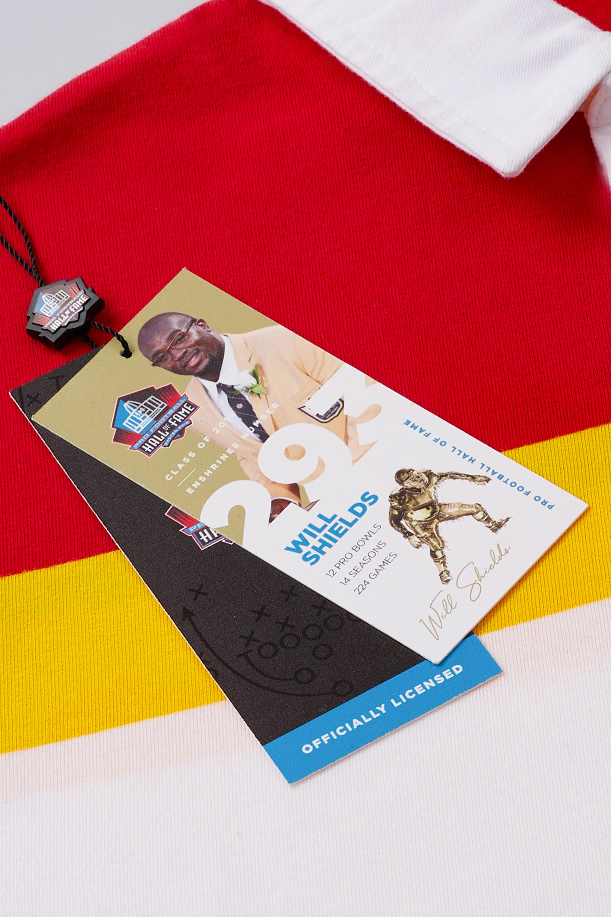 Pro Football Hall of Fame X Haggar - Vintage Wash Rugby Polo - Image 38